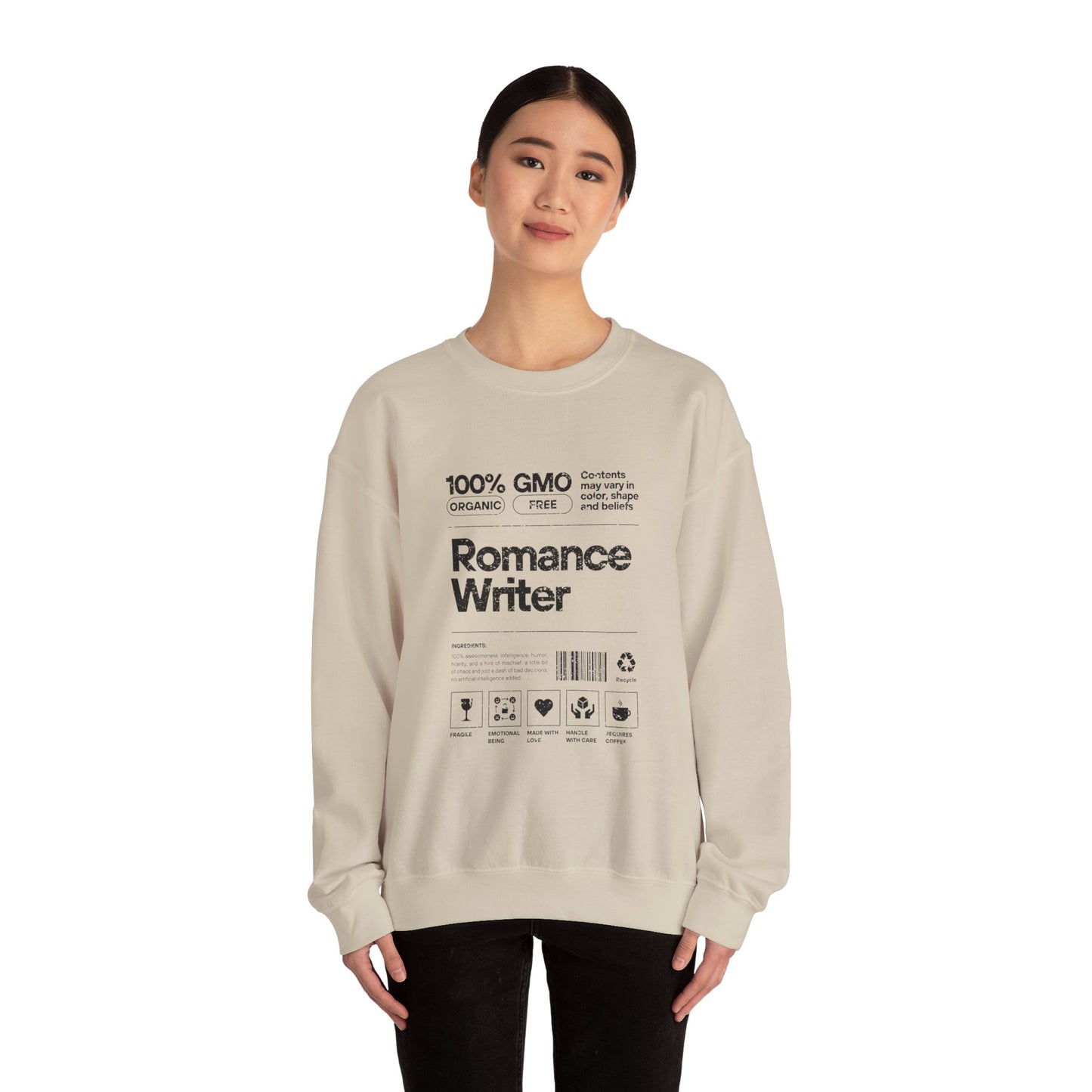 Romance Writer Crewneck Sweatshirt