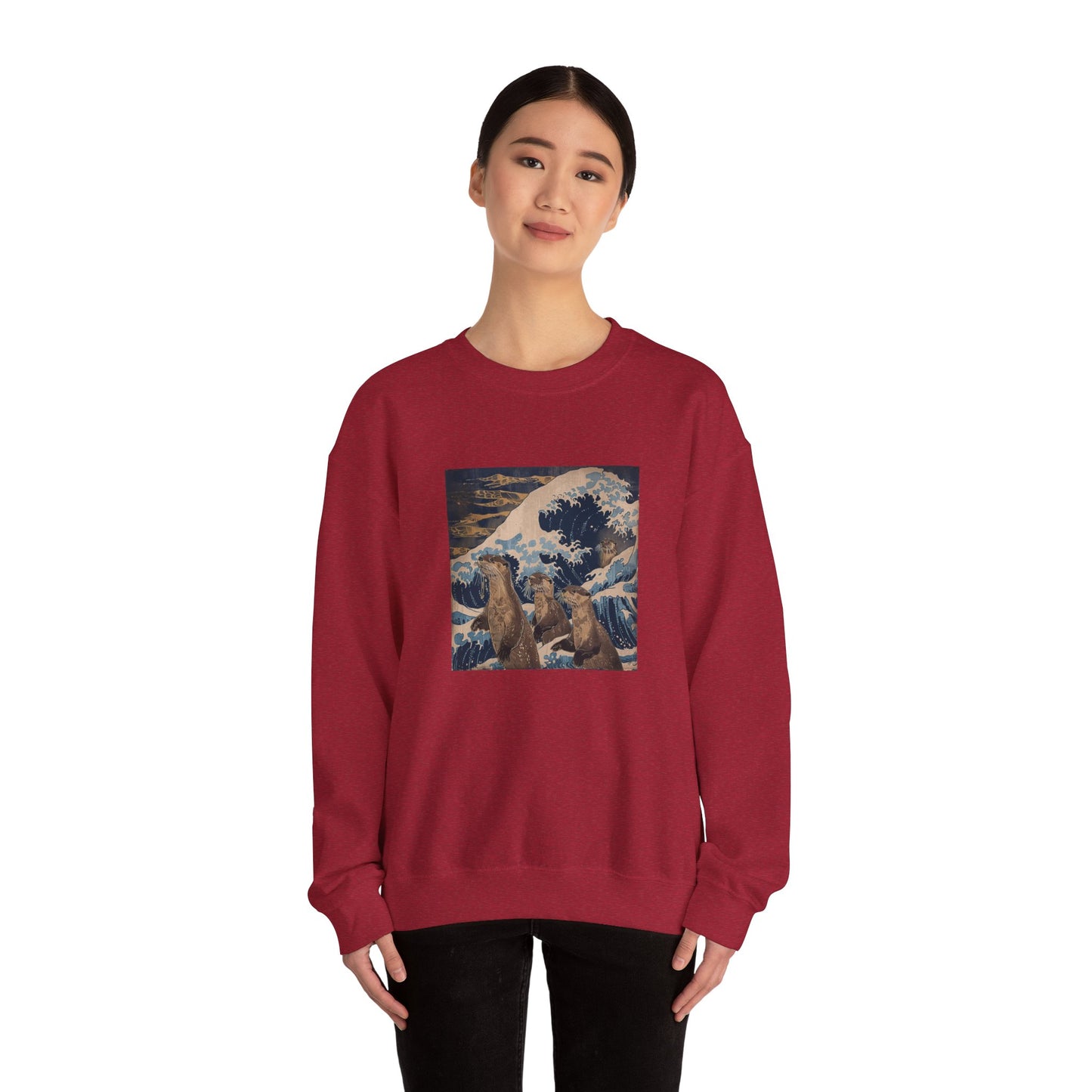 Otter Wave Crewneck Sweatshirt