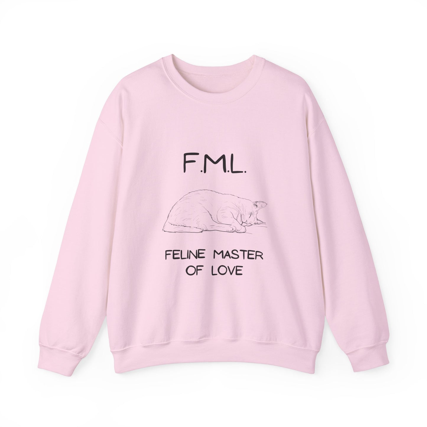 Feline Master of Love Crewneck Sweatshirt
