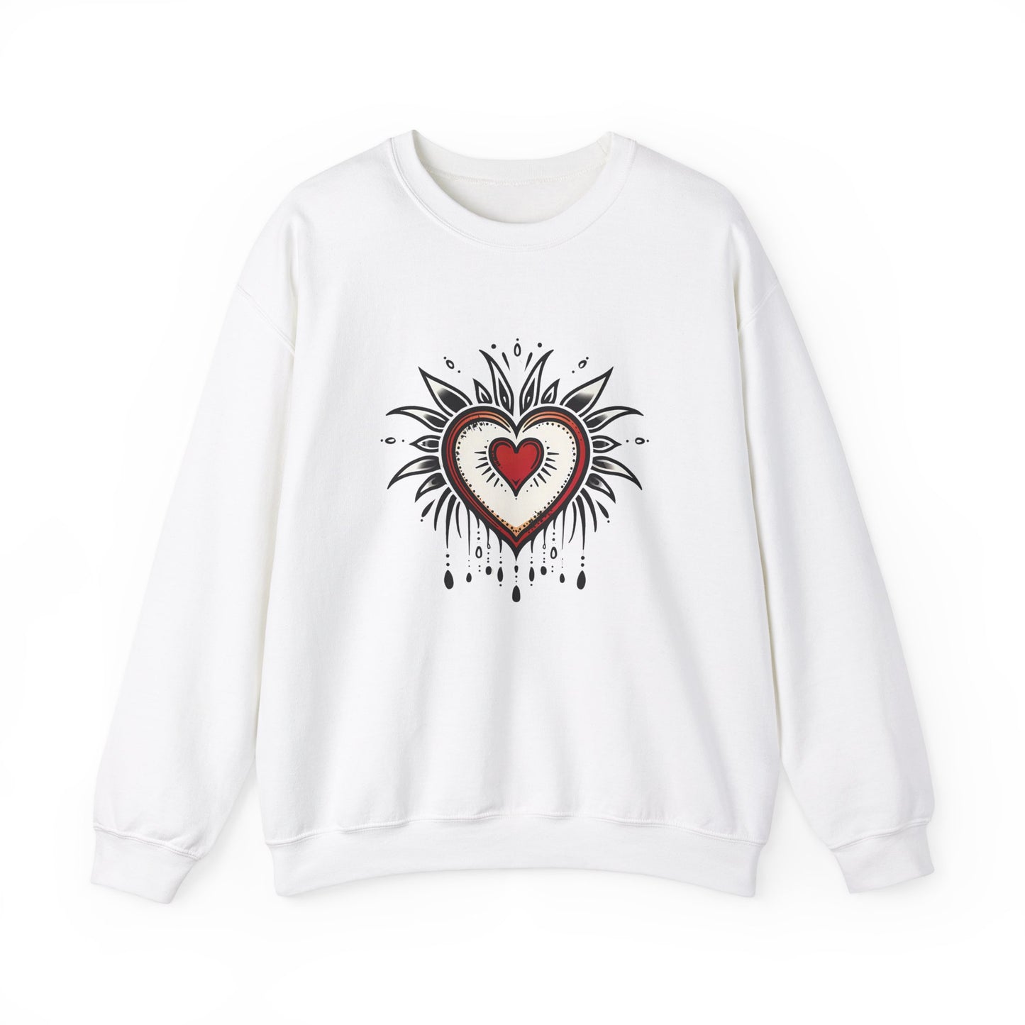 Tattoo Heart Crewneck Sweatshirt