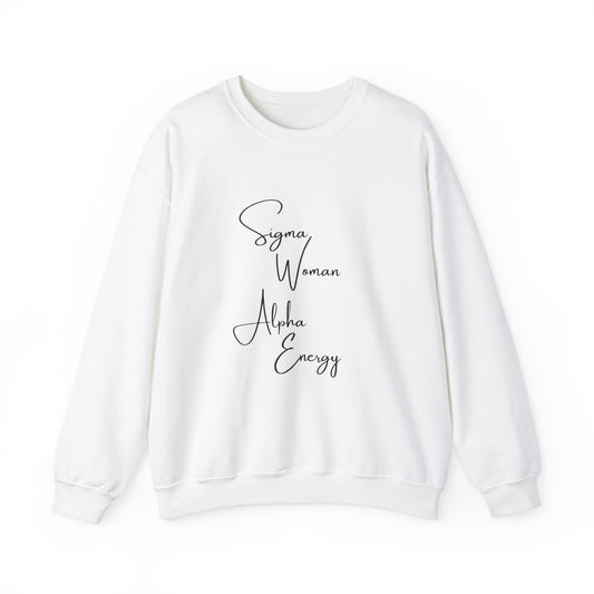 Sigma Woman Crewneck Sweatshirt