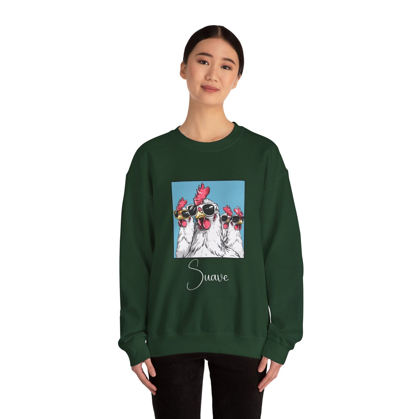 Suave Rooster Crewneck Sweatshirt