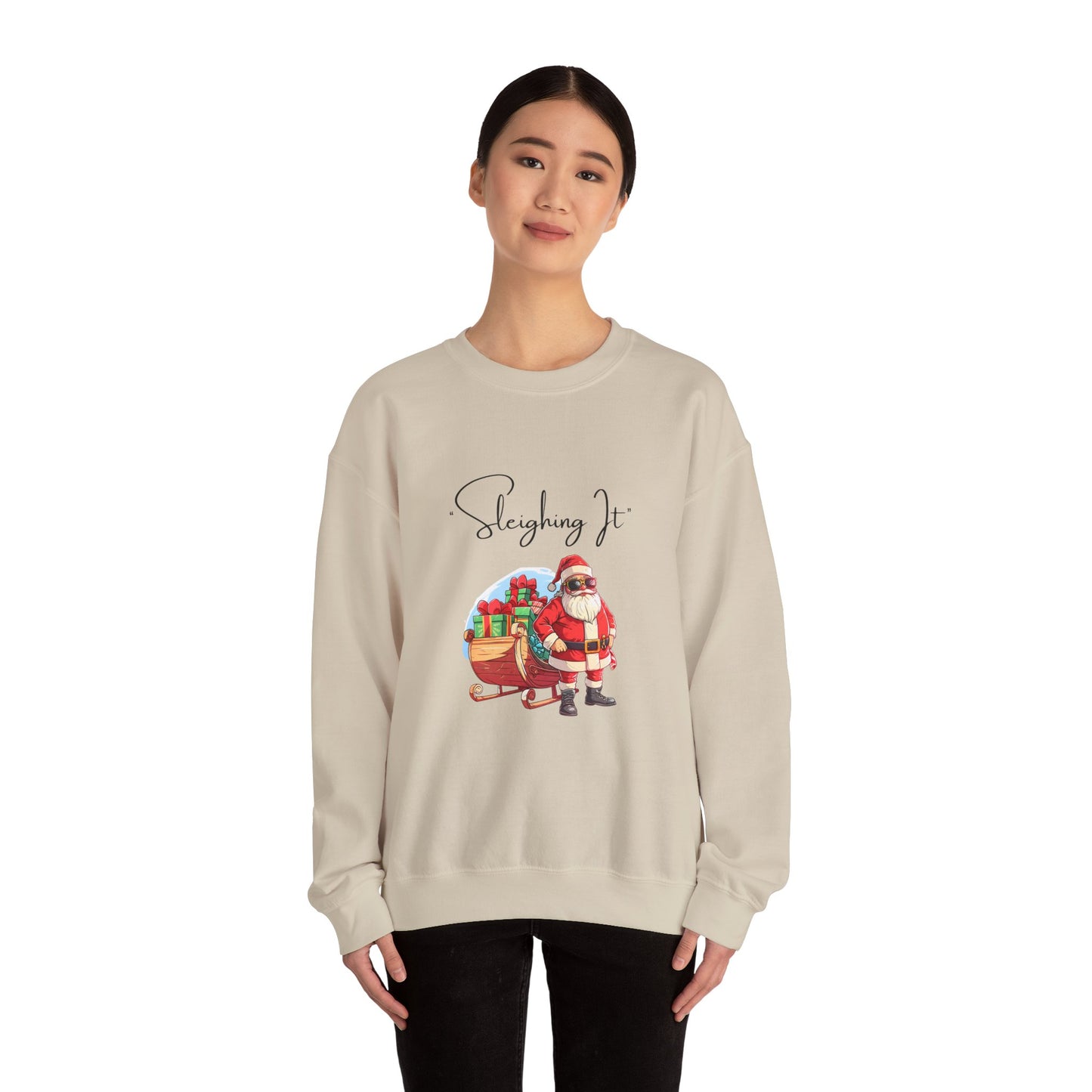 Sleighing It Crewneck Sweatshirt