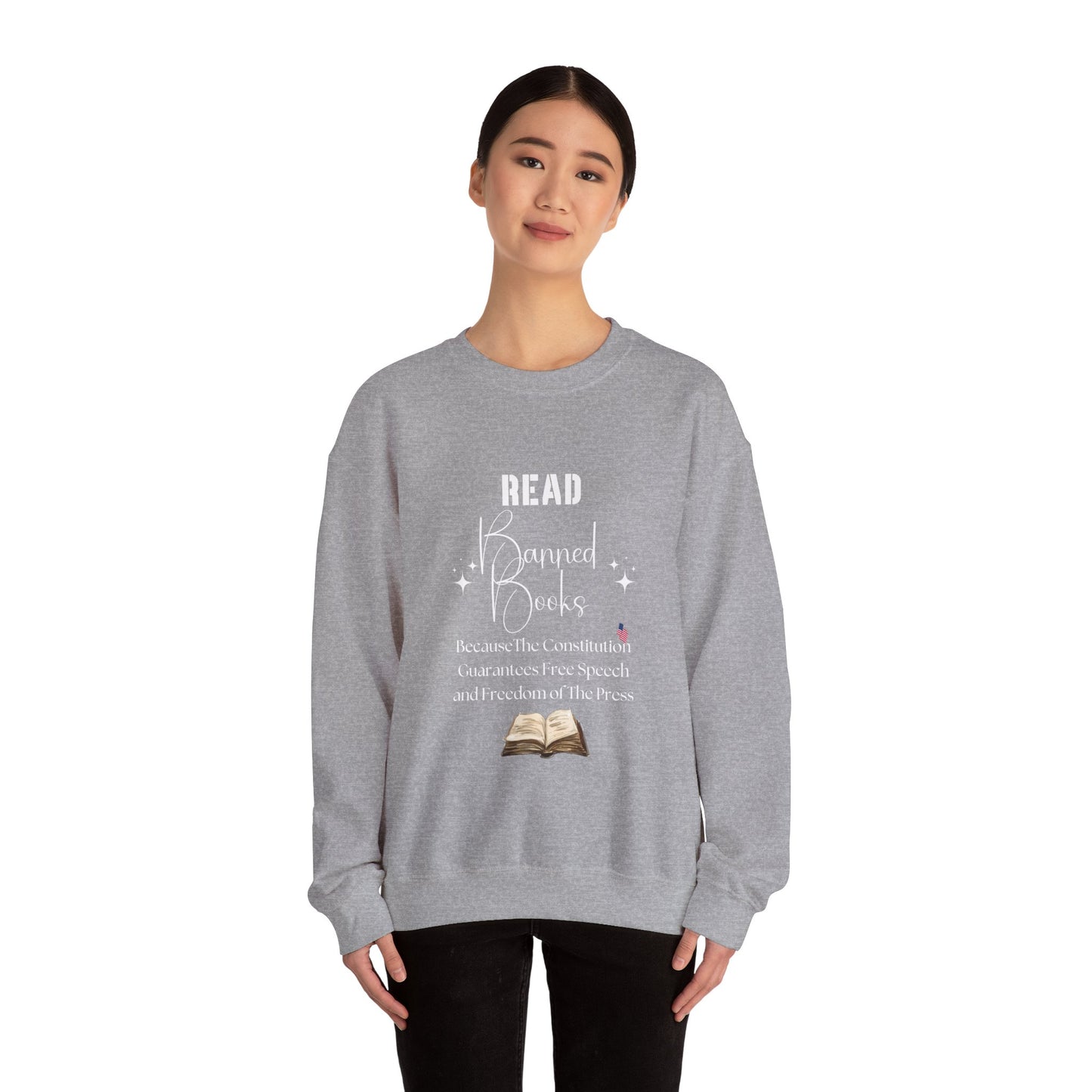 Read Banned Books Crewneck Sweatshirt