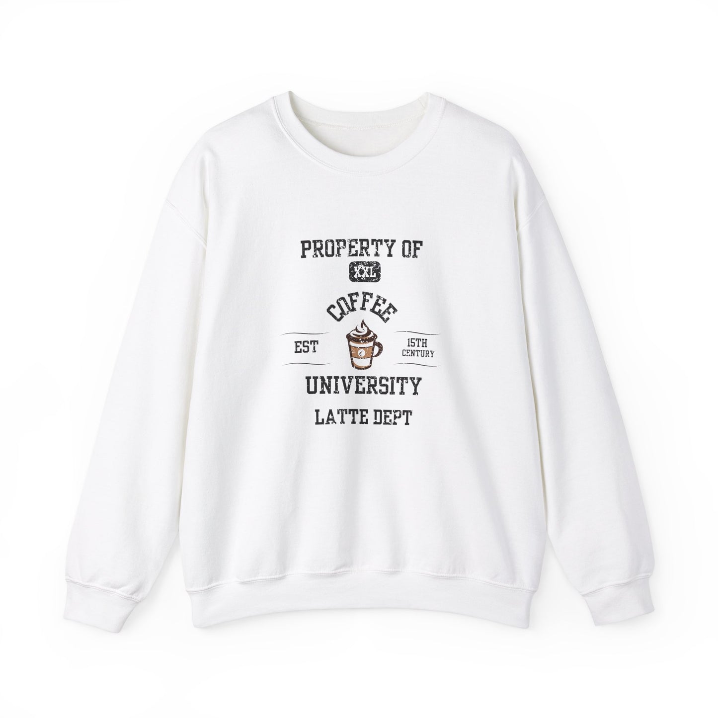 Property of Coffee University Crewneck Sweatshirt