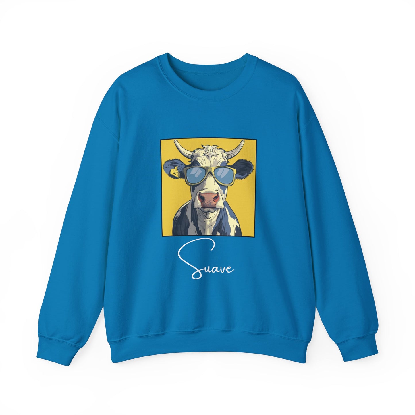 Suave Cow Crewneck Sweatshirt