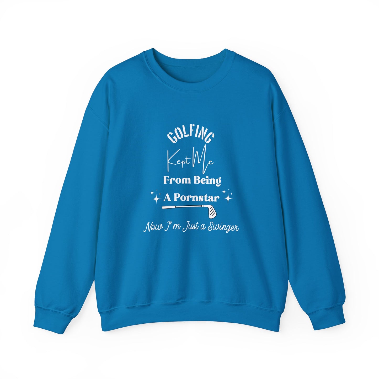 Golfing Pornstar Crewneck Sweatshirt