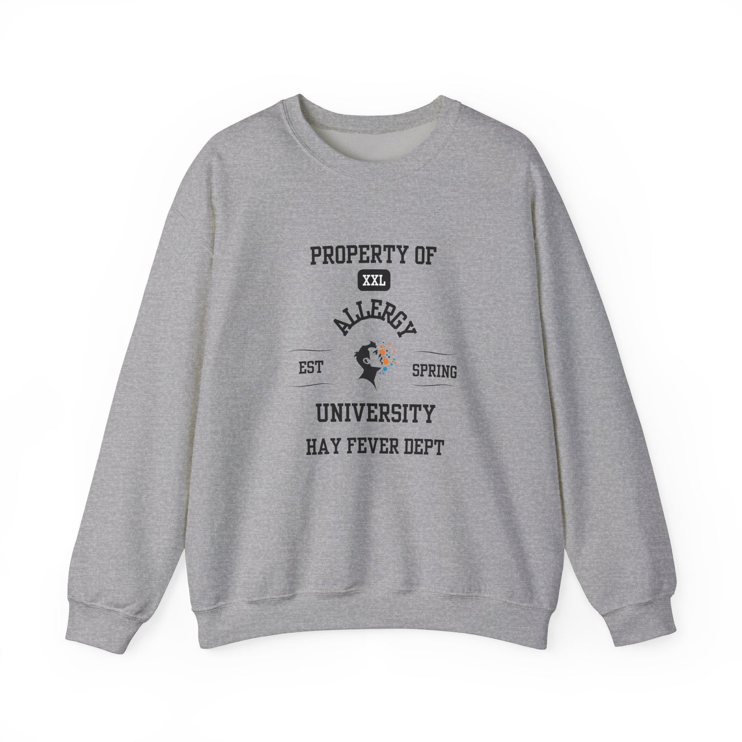 Property of Allergy University Crewneck Sweatshirt