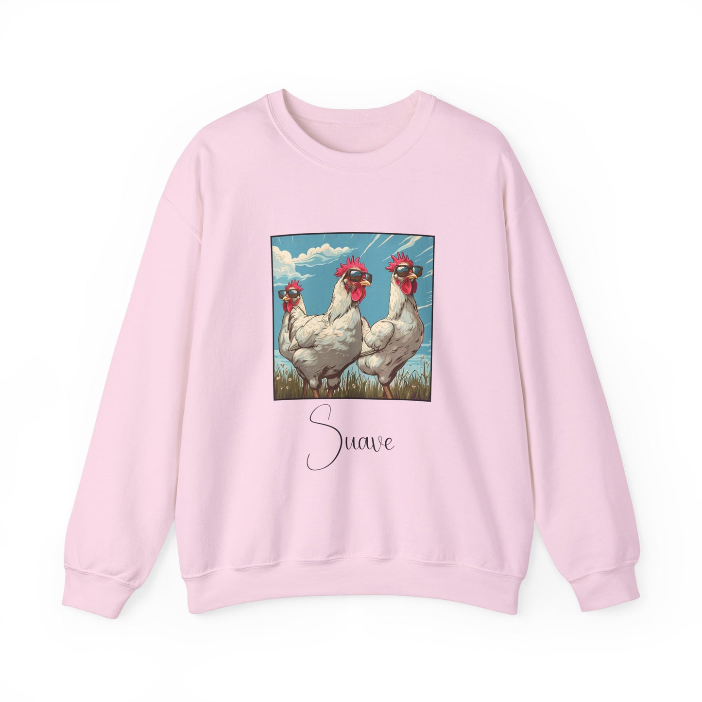 Suave Chicken Crewneck Sweatshirt