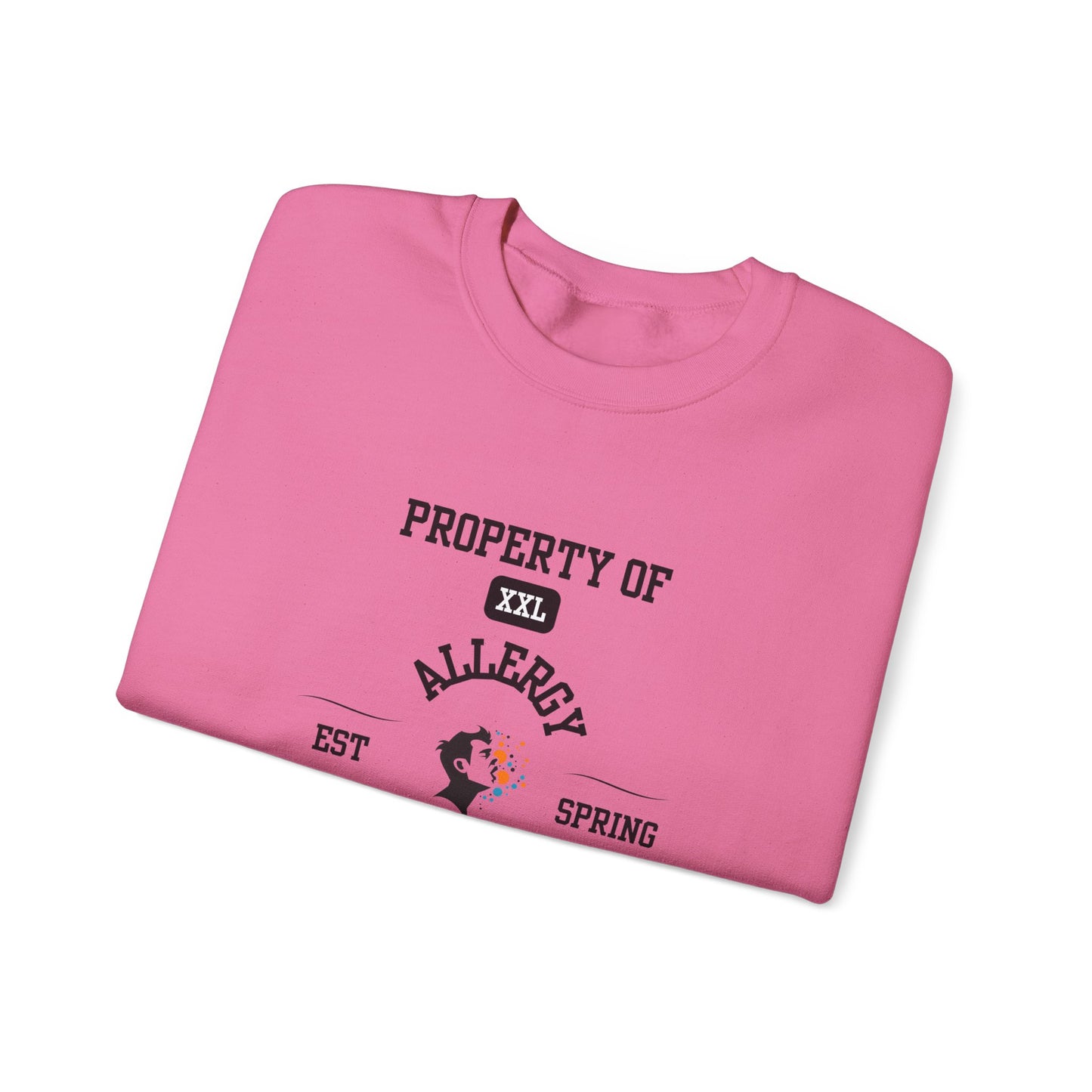 Property of Allergy University Crewneck Sweatshirt