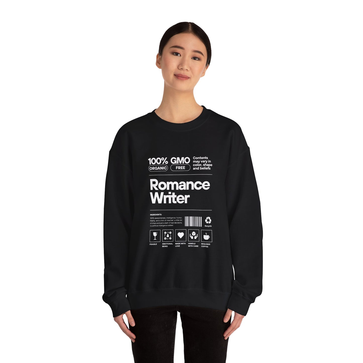 Romance Writer Crewneck Sweatshirt