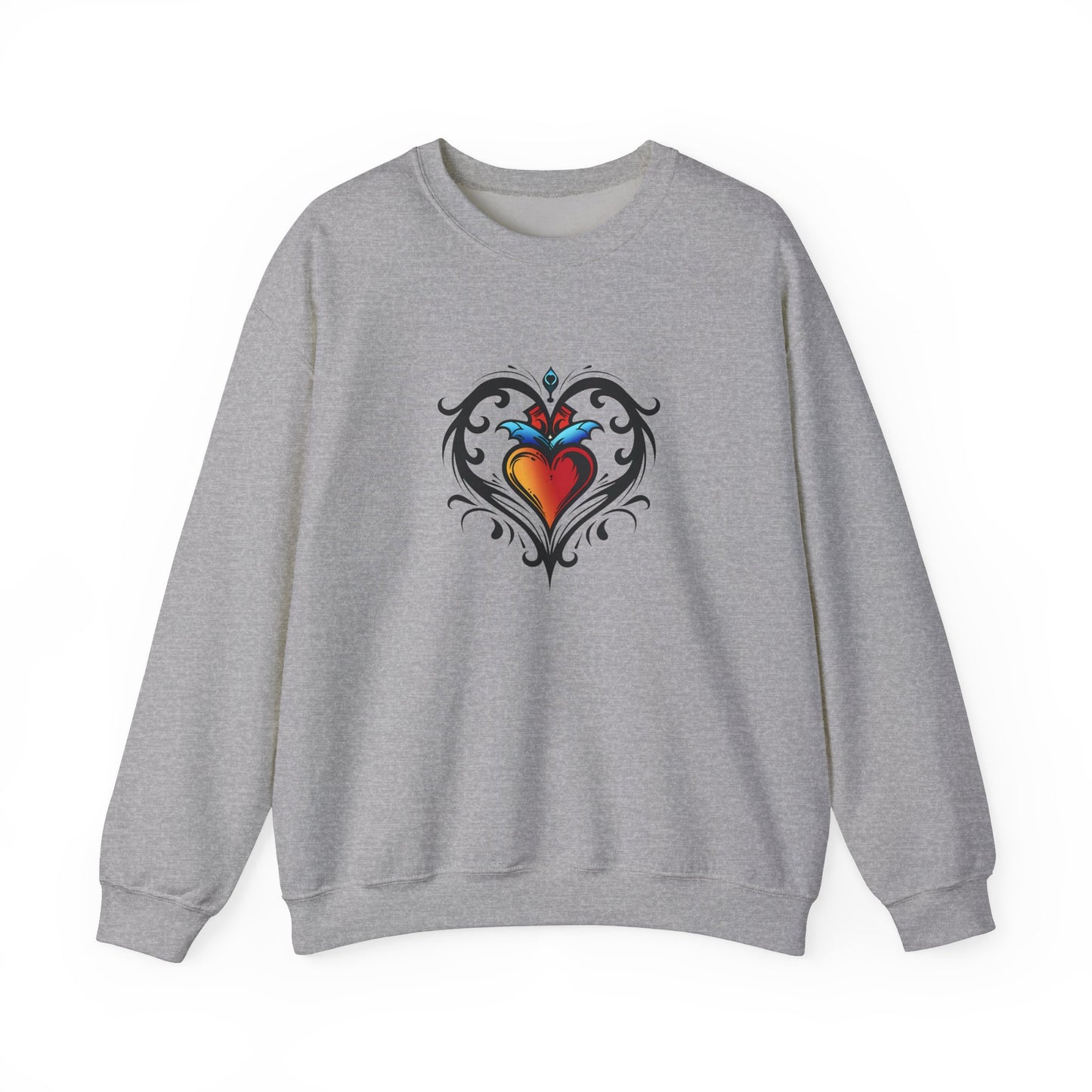 Tattoo Heart Crewneck Sweatshirt