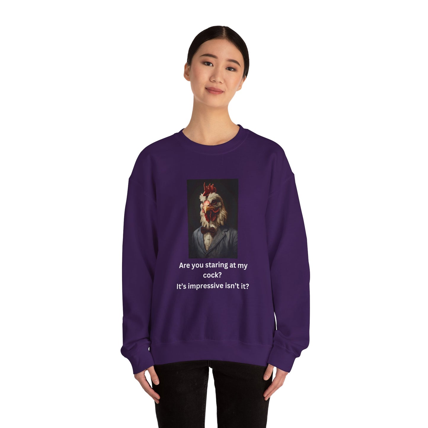 Are You Staring? Crewneck Sweatshirt