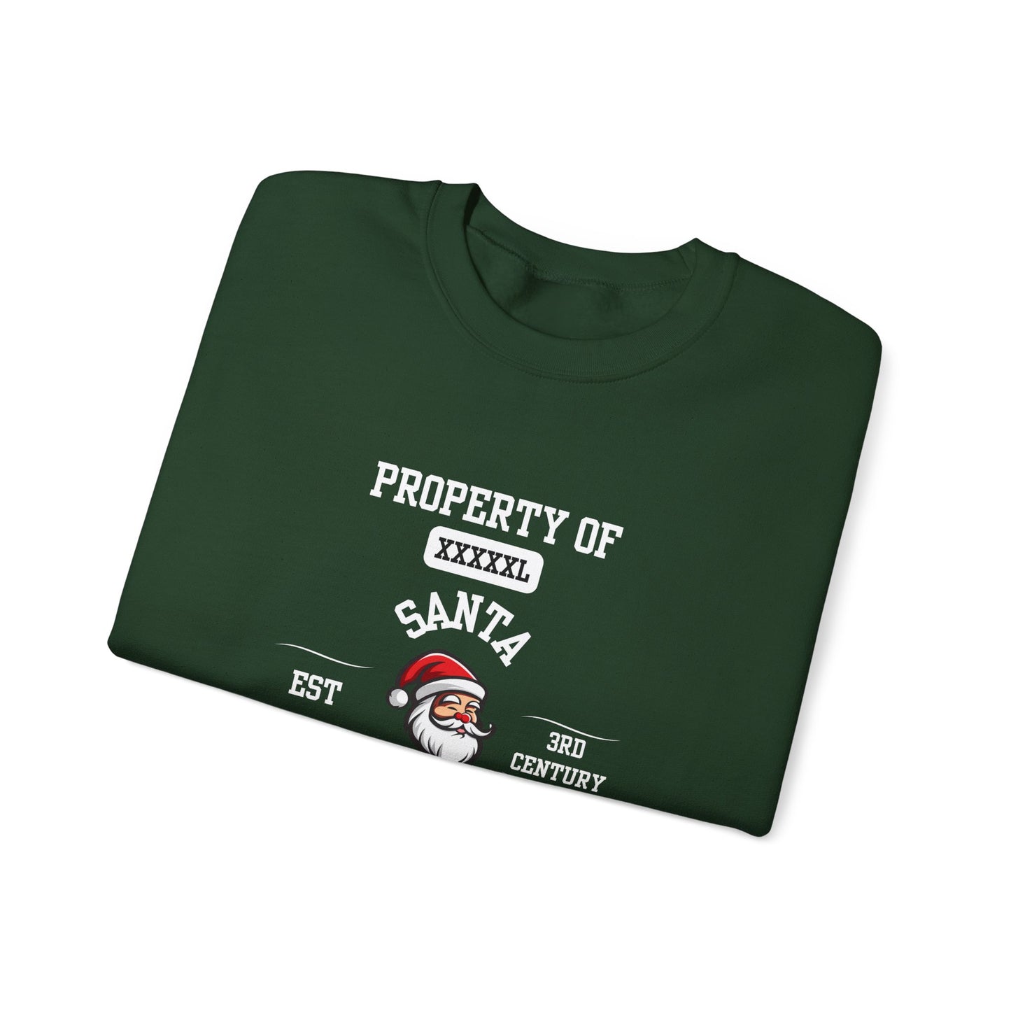 Property of Santa University Crewneck Sweatshirt