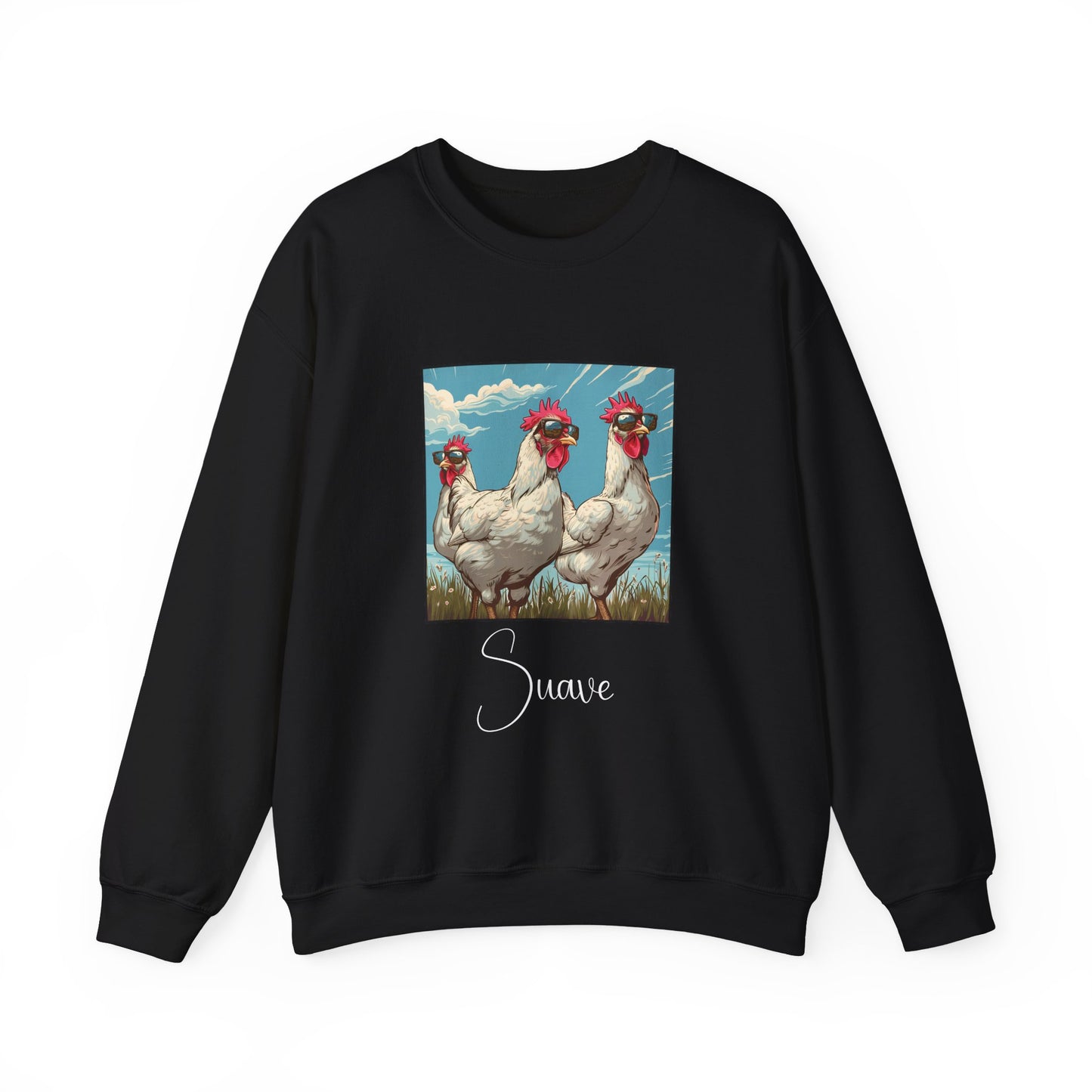 Suave Chicken Crewneck Sweatshirt