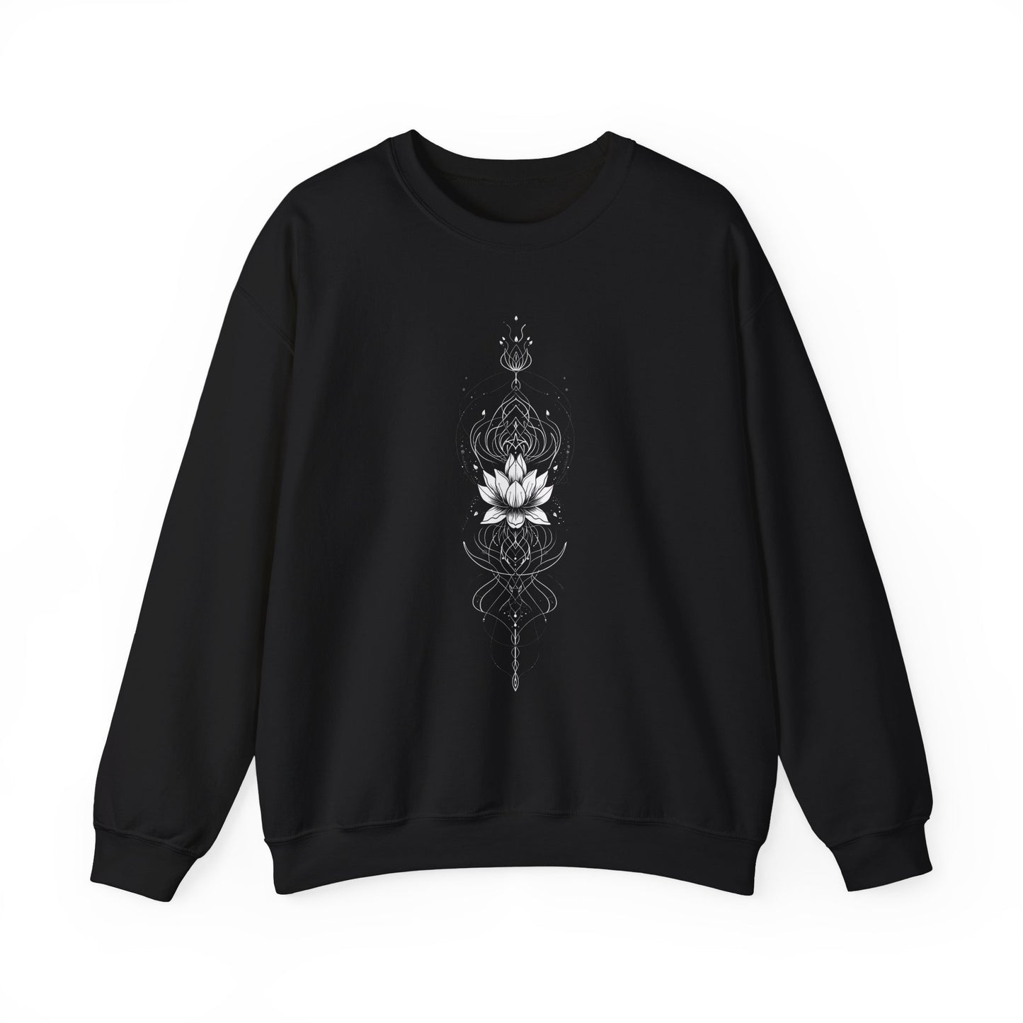 Lotus Unalome 1 Crewneck Sweatshirt
