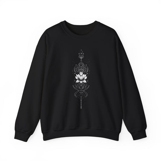 Lotus Unalome 1 Crewneck Sweatshirt