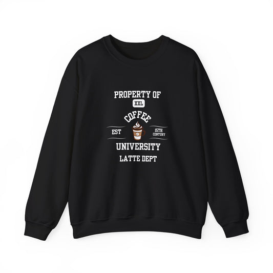 Property of Coffee University Crewneck Sweatshirt