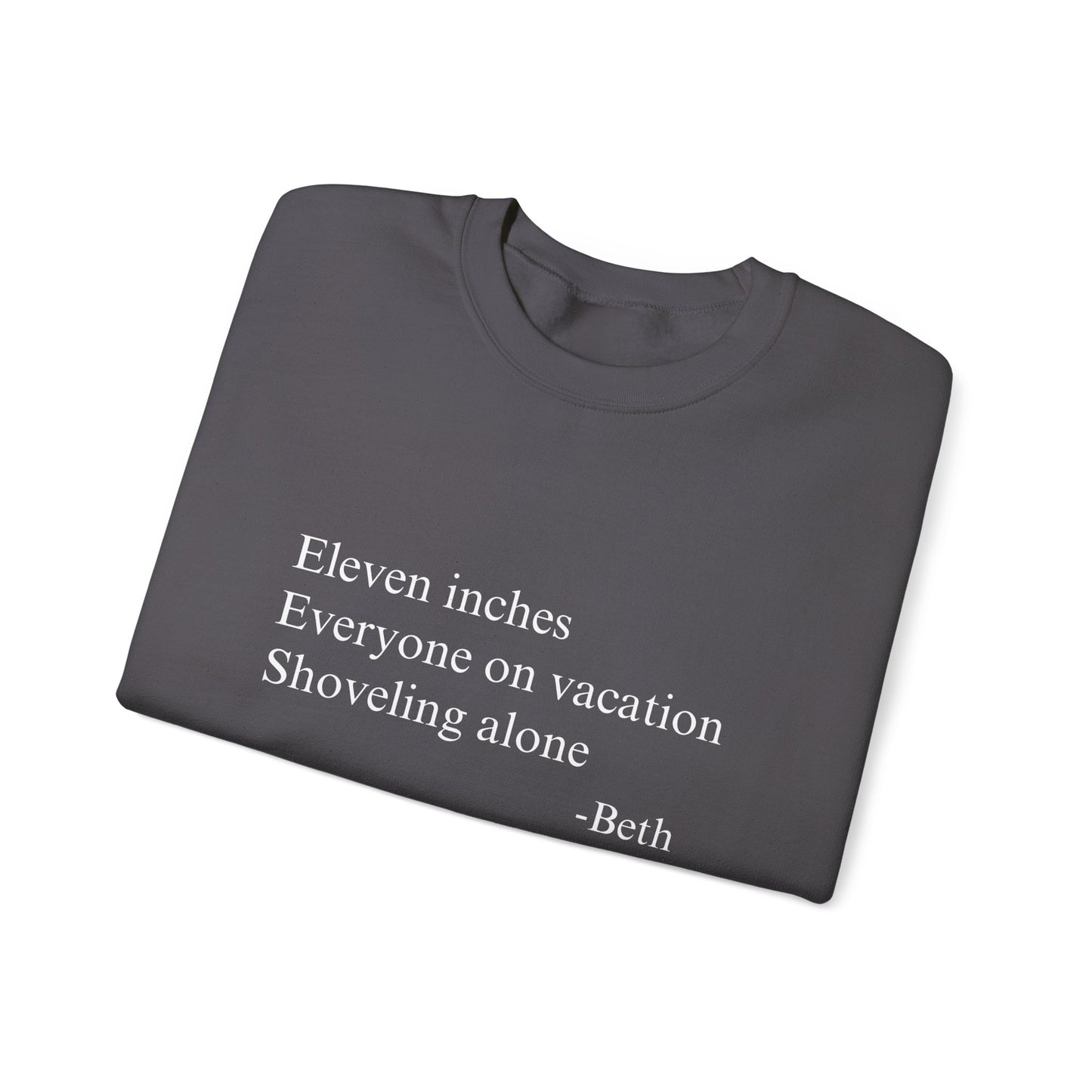 Eleven Inches Crewneck Sweatshirt