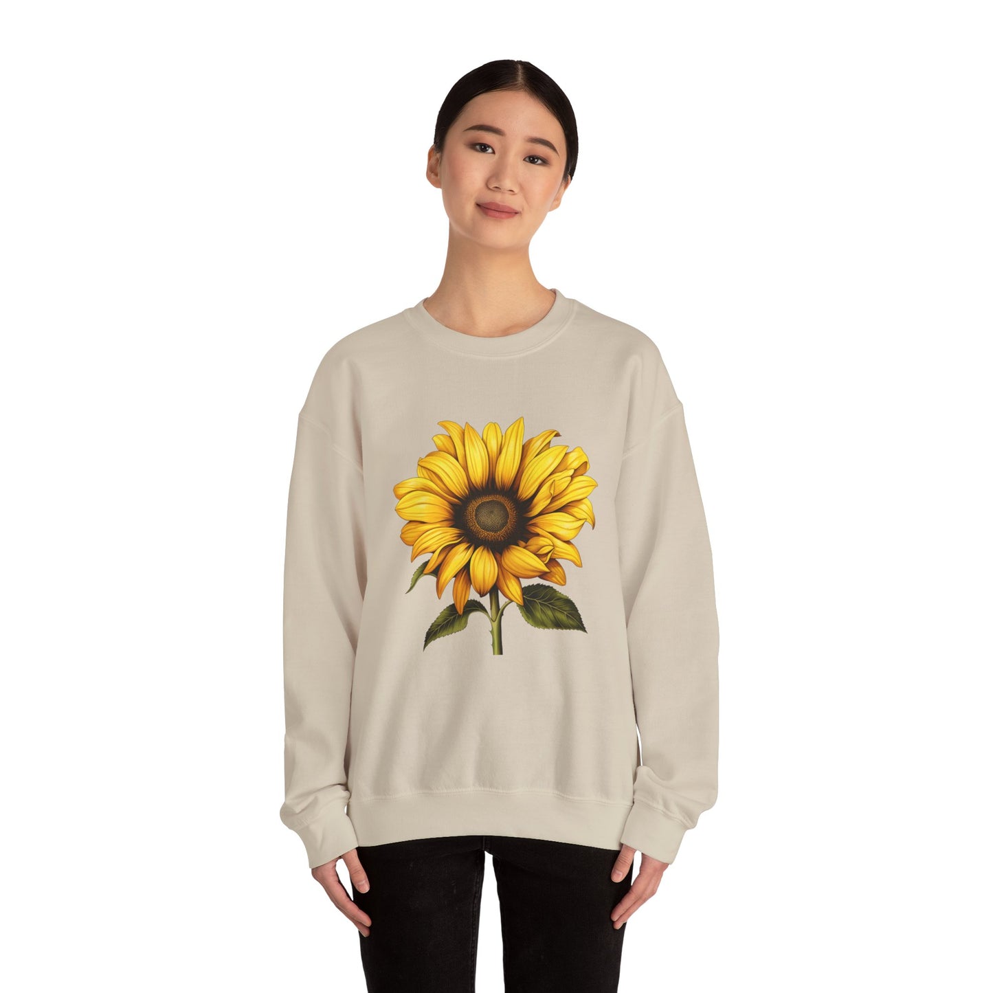 Sunflower Grunge Crewneck Sweatshirt