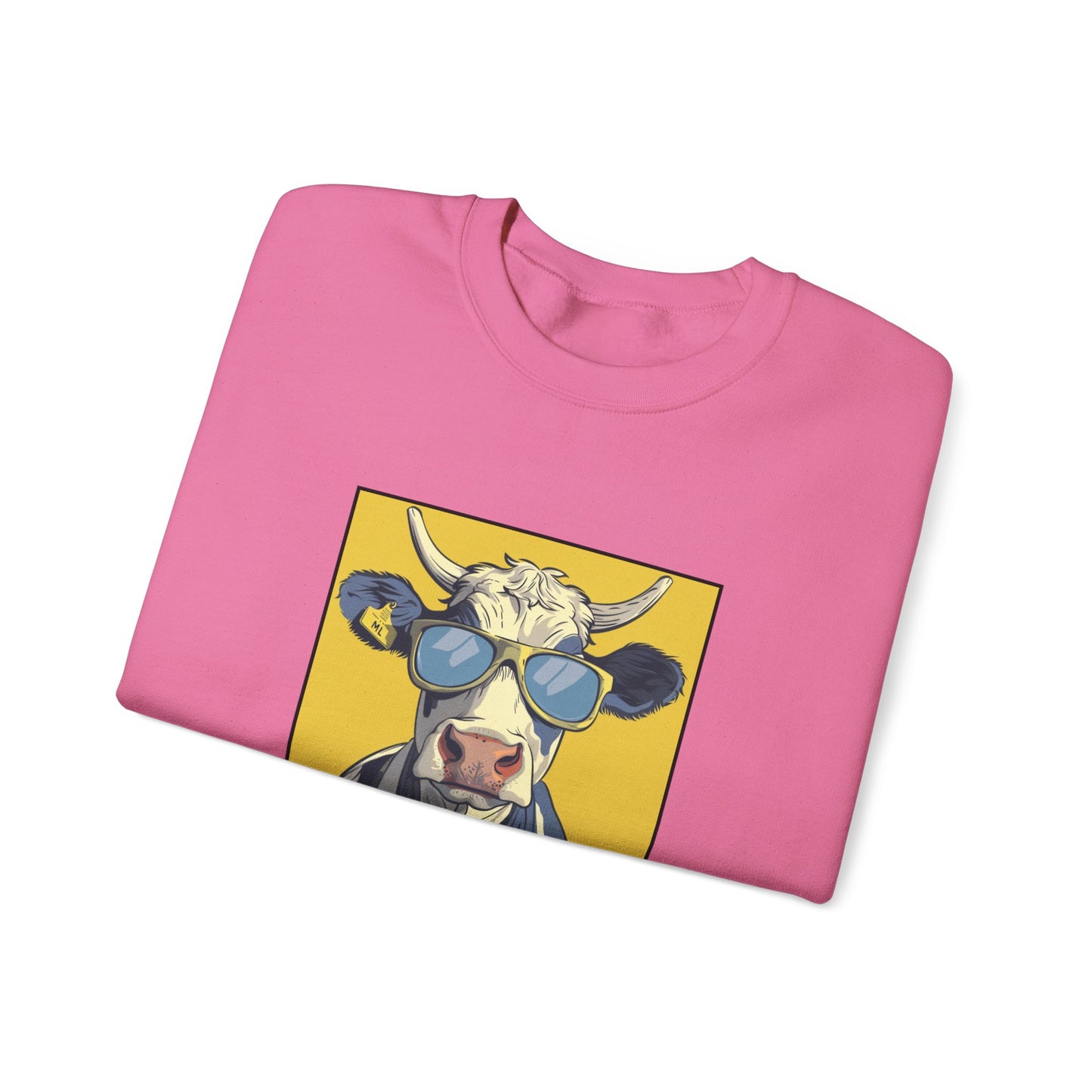 Suave Cow Crewneck Sweatshirt