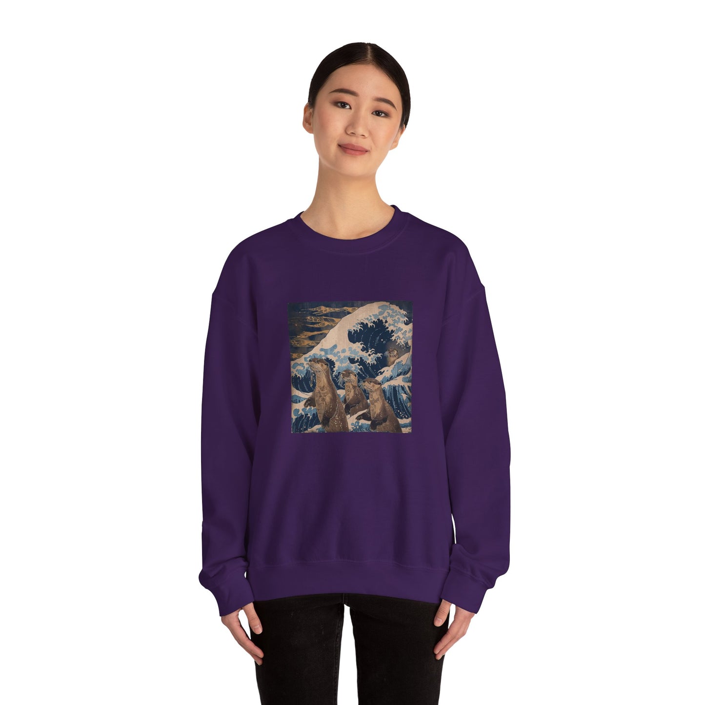 Otter Wave Crewneck Sweatshirt
