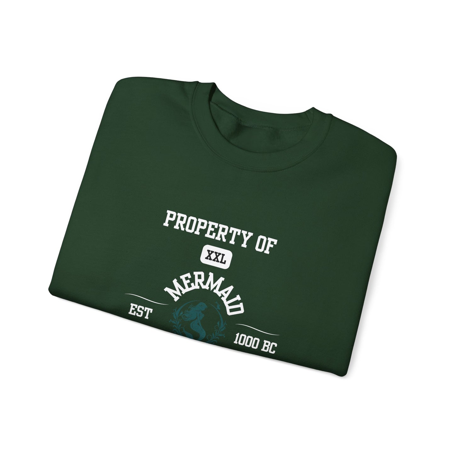 Property of Mermaid University  Crewneck Sweatshirt