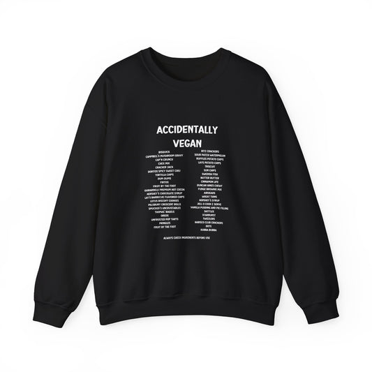 Accidently Vegan Crewneck Sweatshirt