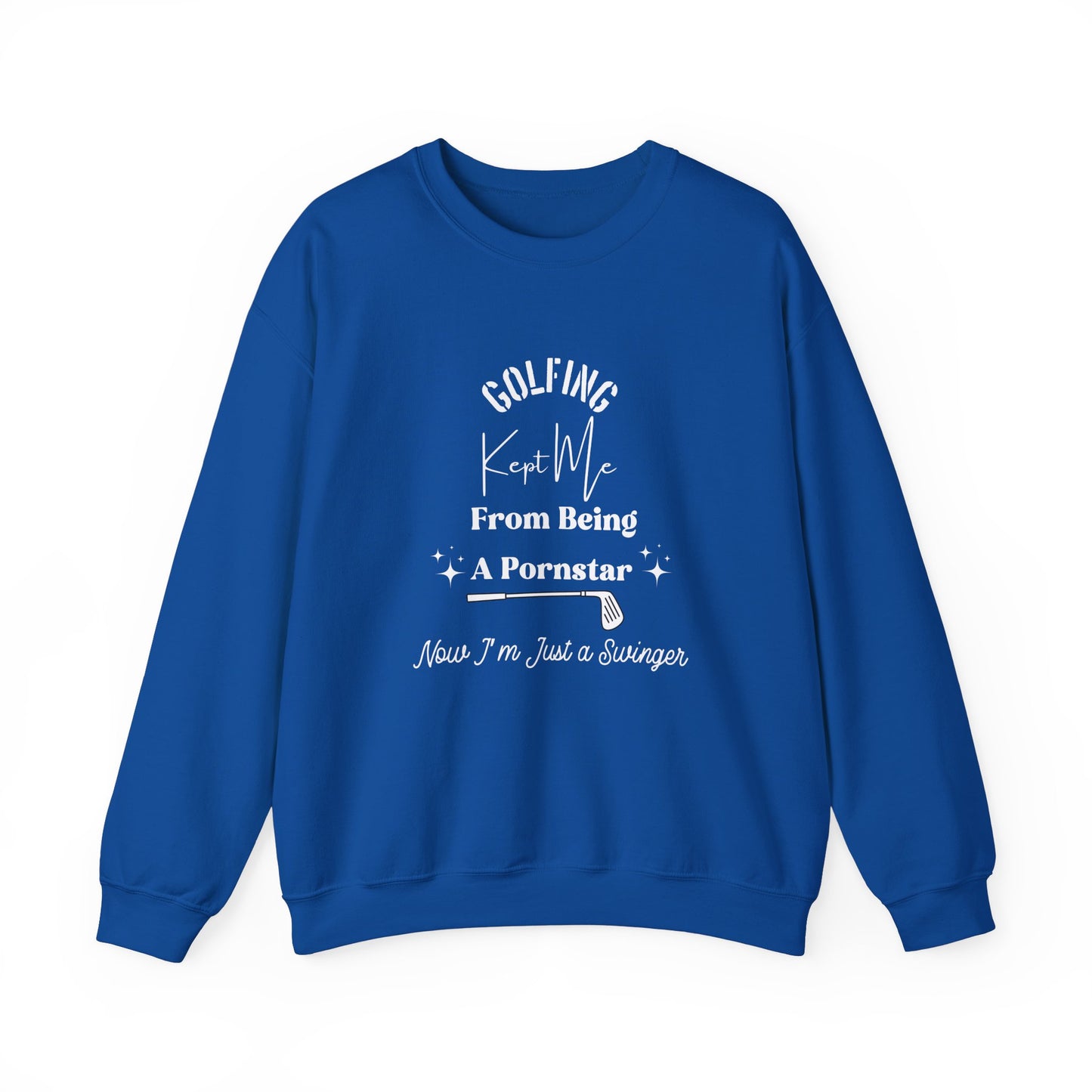 Golfing Pornstar Crewneck Sweatshirt