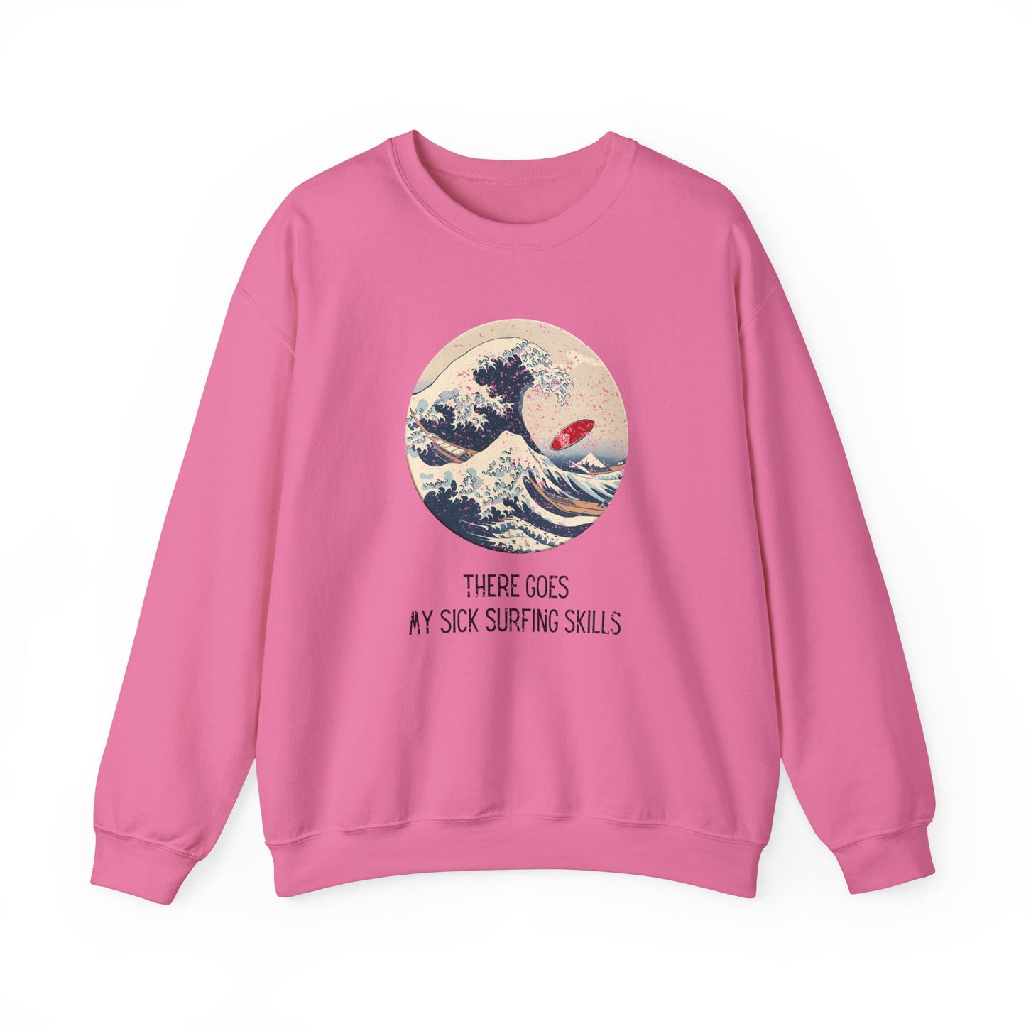 Sick Surfing Skills Crewneck Sweatshirt