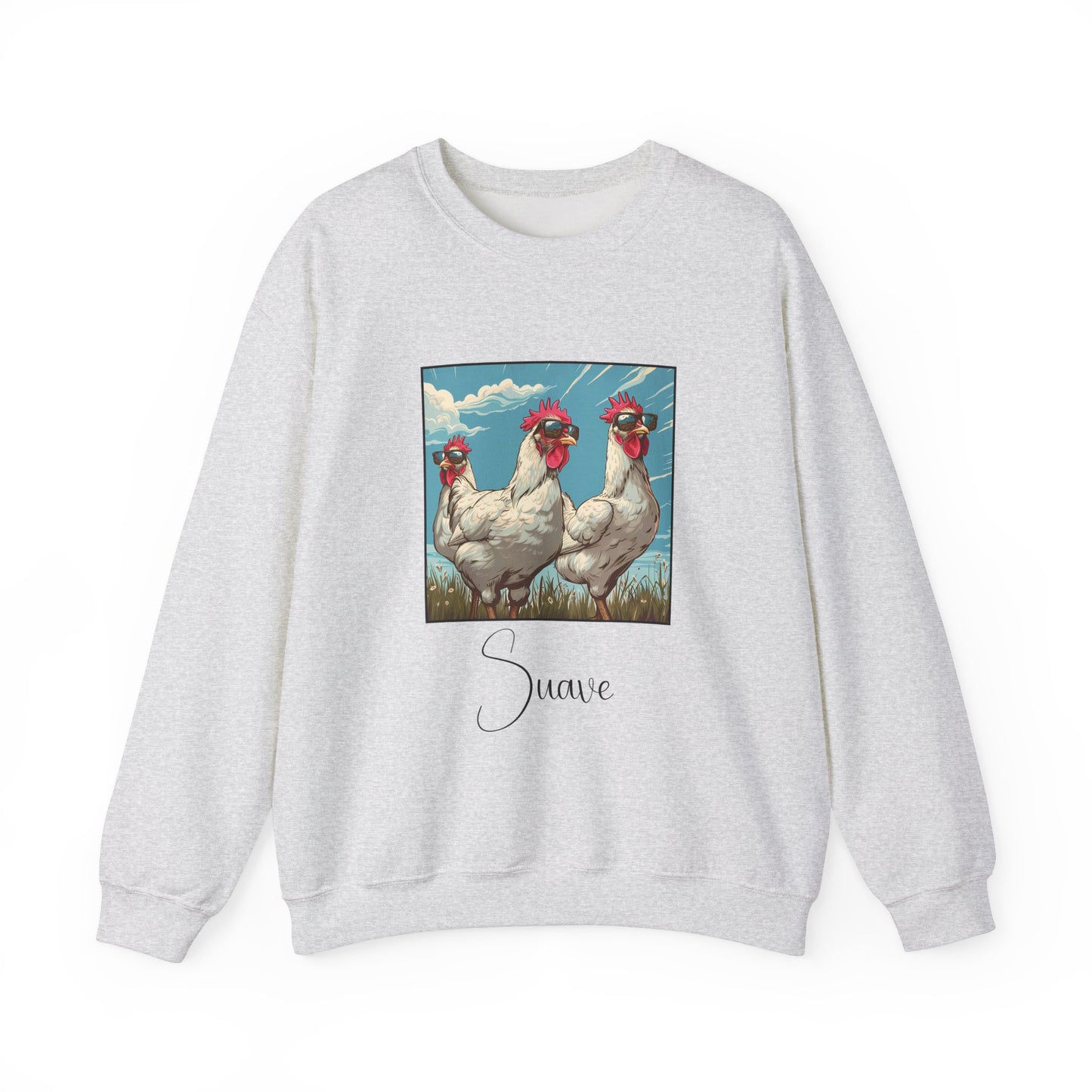 Suave Chicken Crewneck Sweatshirt
