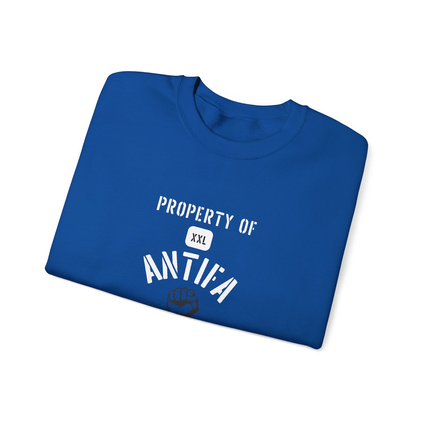 Property of Antifa University Crewneck Sweatshirt