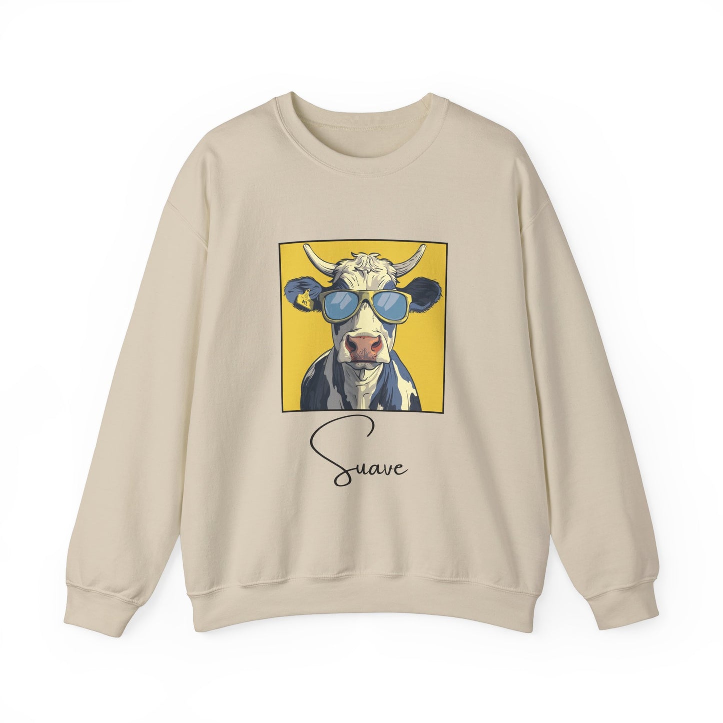 Suave Cow Crewneck Sweatshirt
