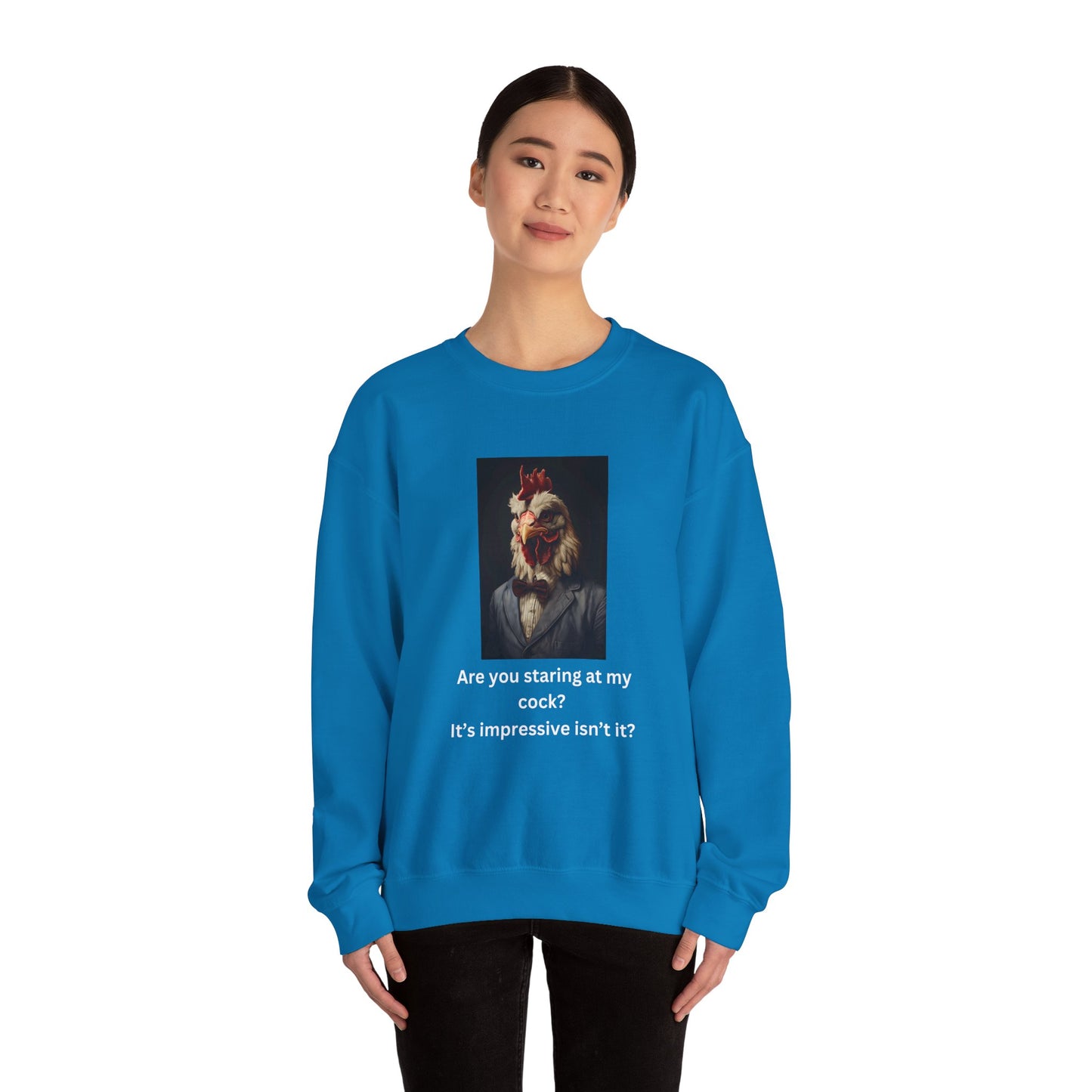 Are You Staring? Crewneck Sweatshirt