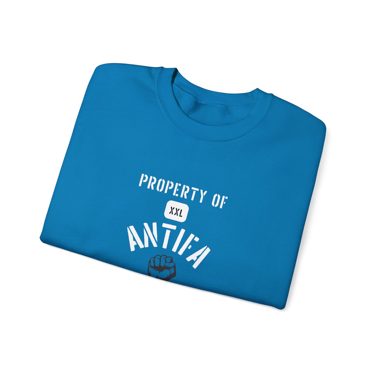 Property of Antifa University Crewneck Sweatshirt