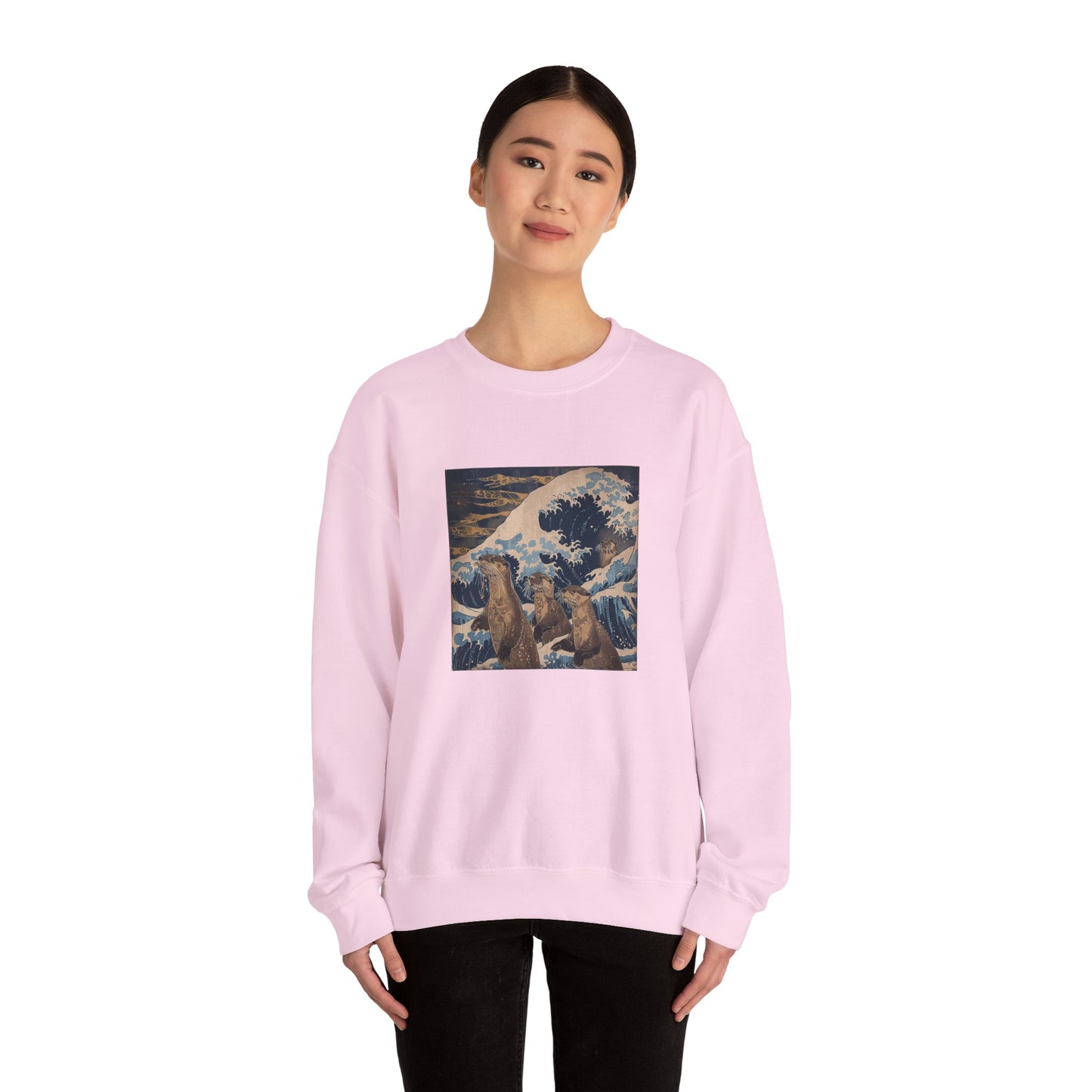 Otter Wave Crewneck Sweatshirt