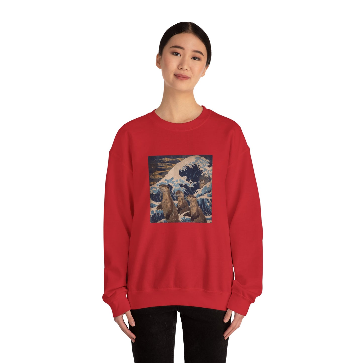 Otter Wave Crewneck Sweatshirt