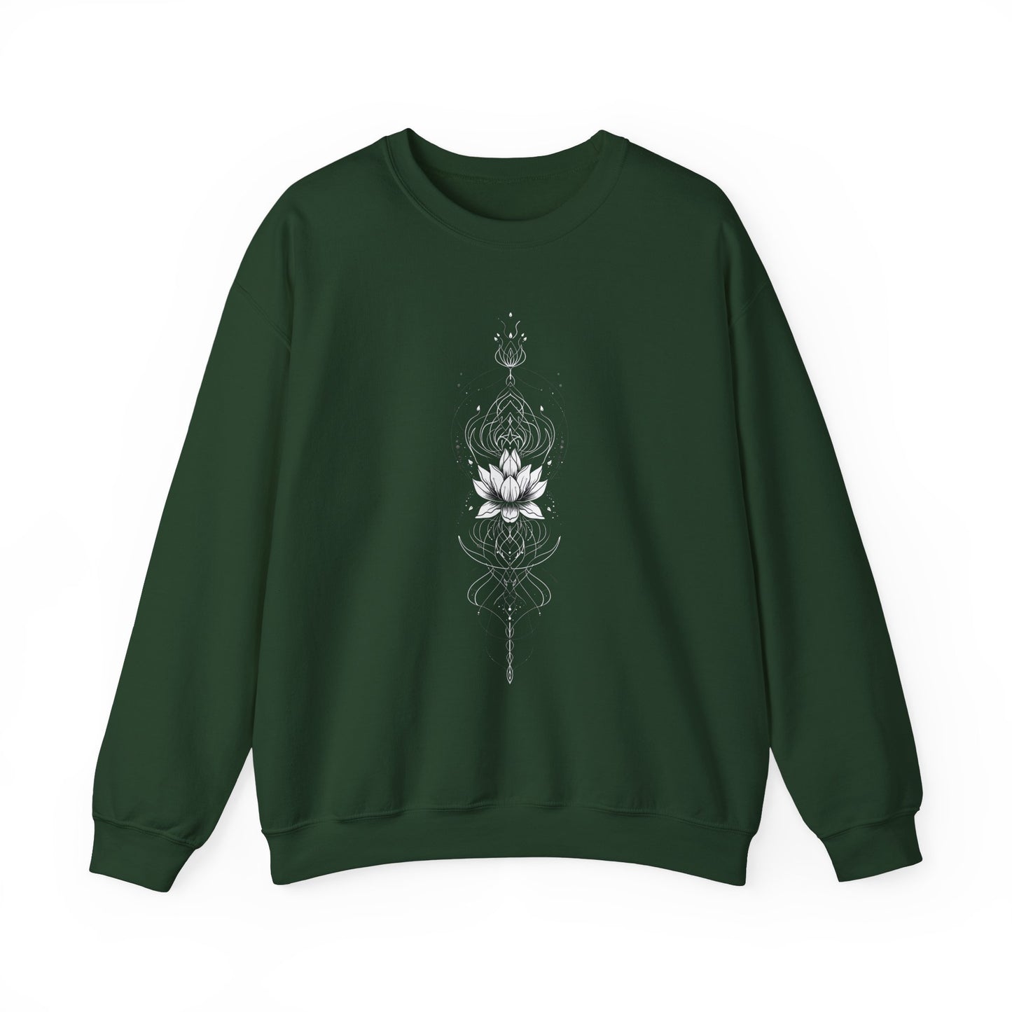 Lotus Unalome 1 Crewneck Sweatshirt