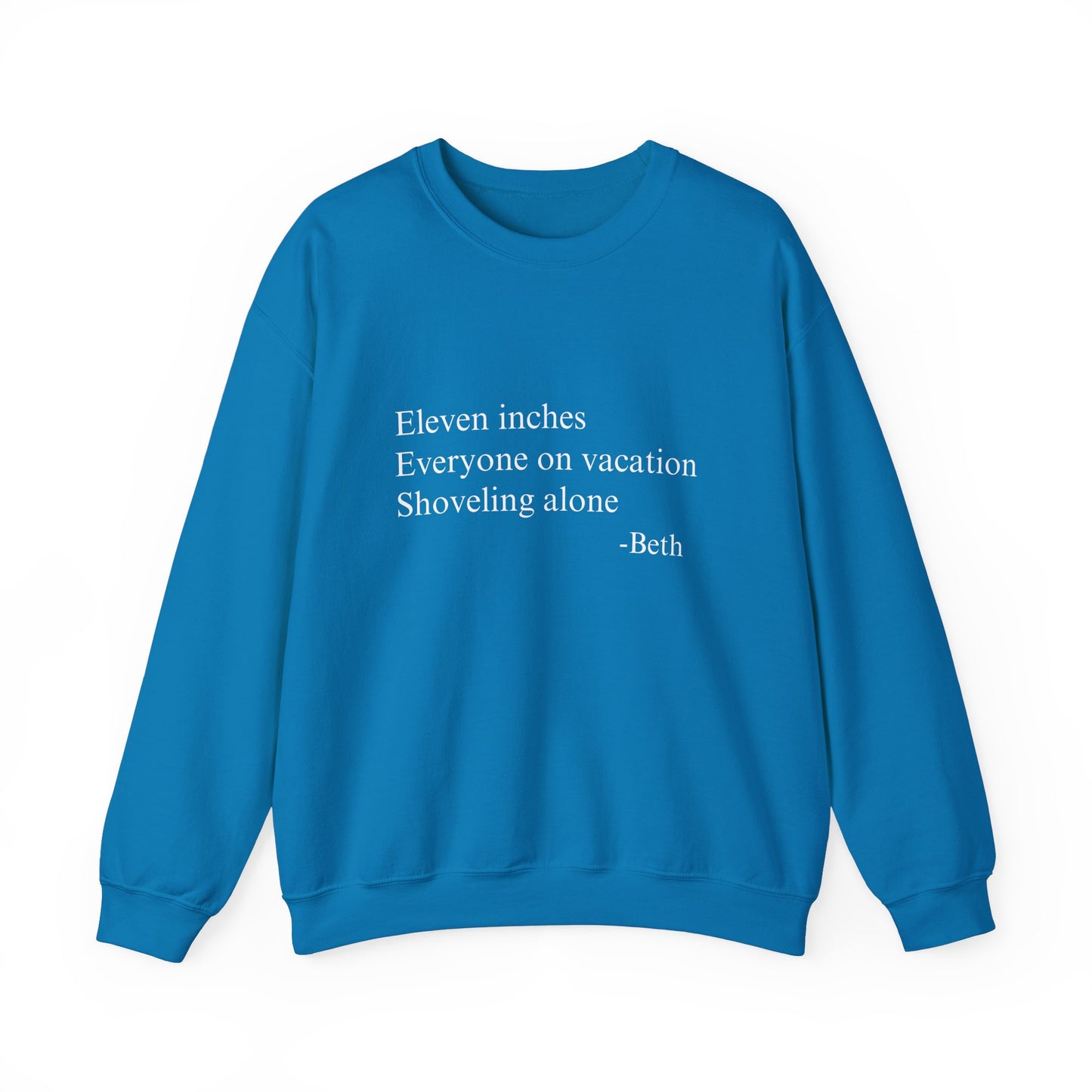 Eleven Inches Crewneck Sweatshirt