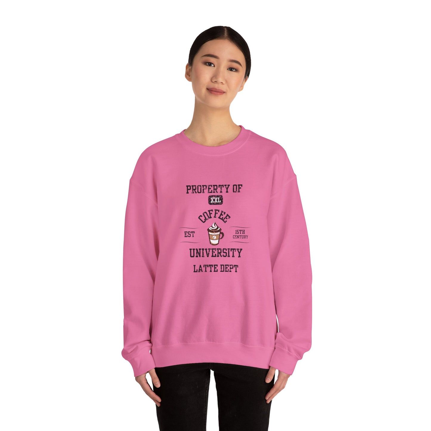 Property of Coffee University Crewneck Sweatshirt