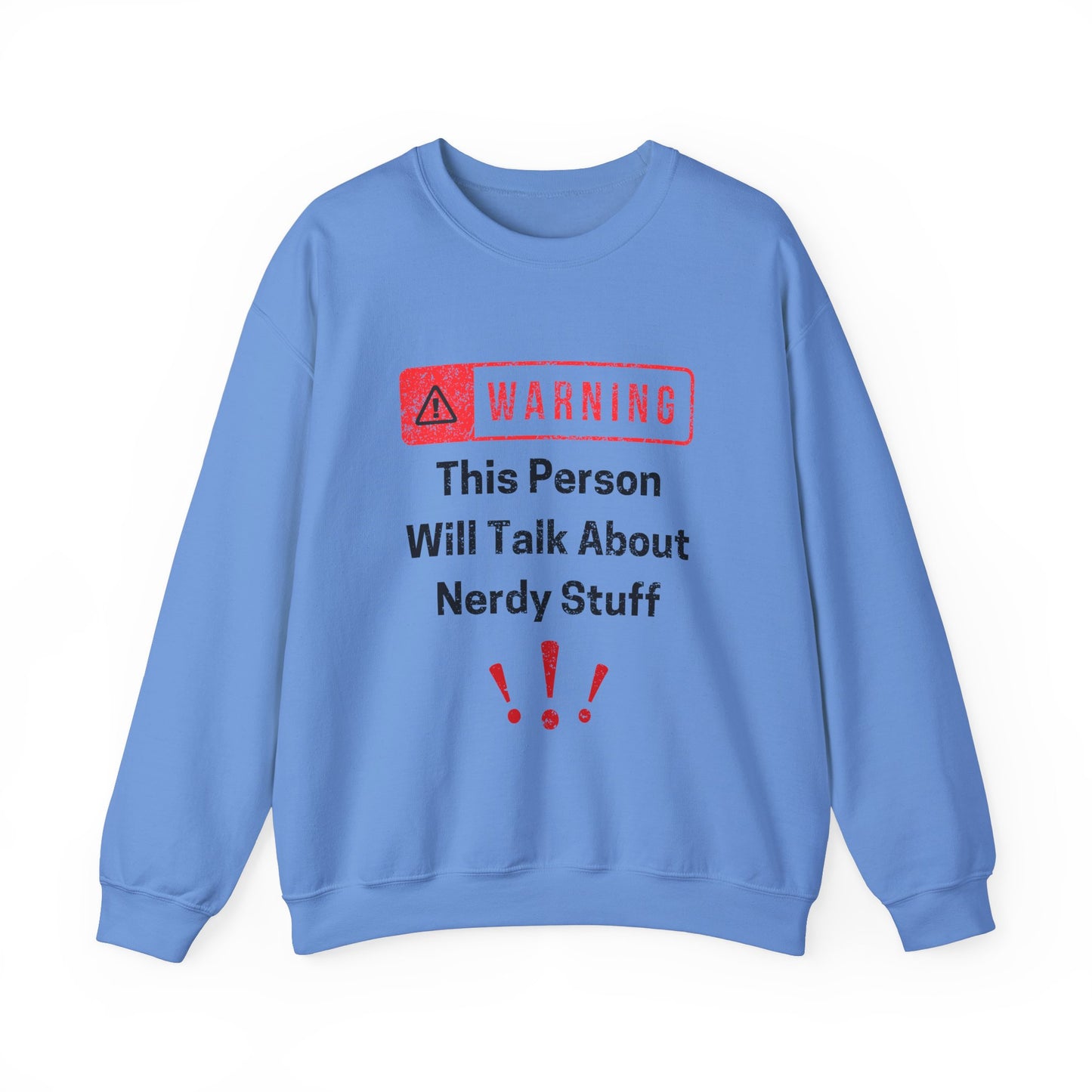 Nerdy Stuff Crewneck Sweatshirt