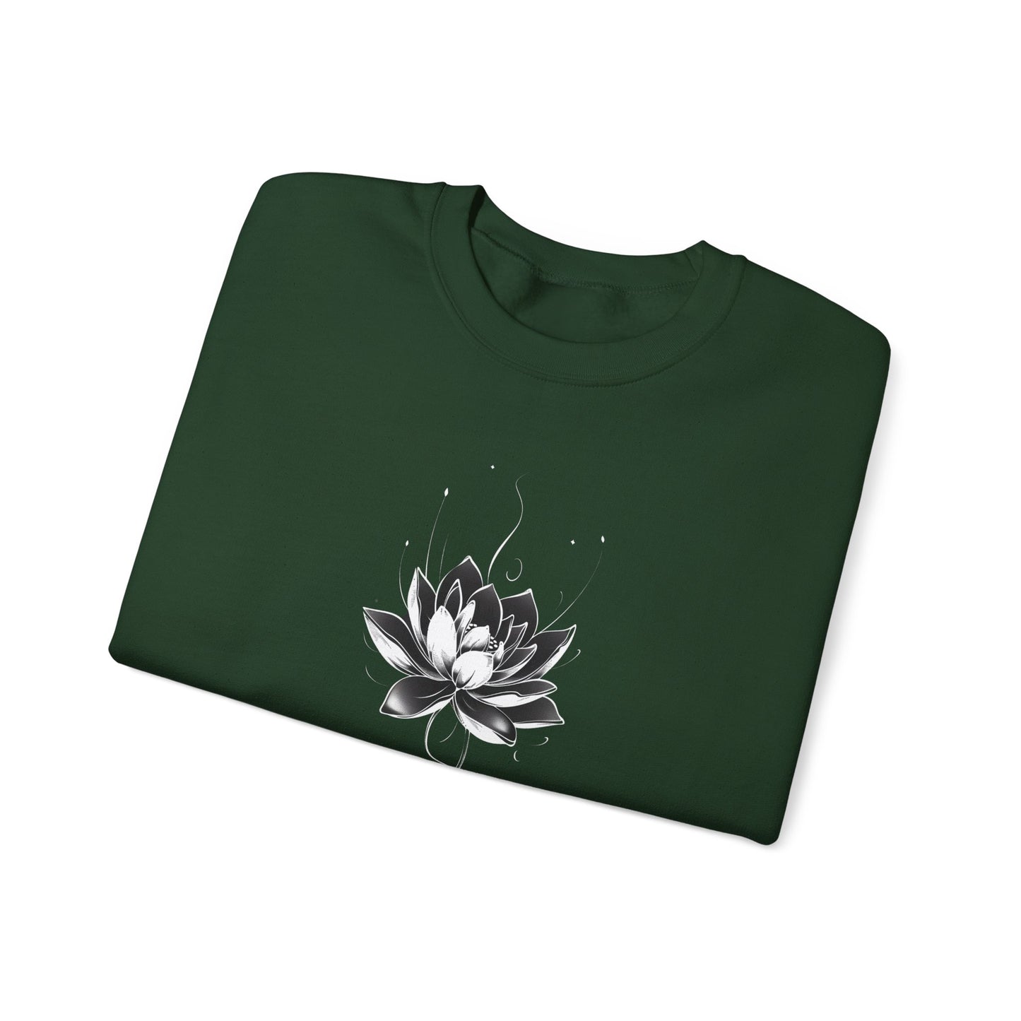 Lotus Flower Crewneck Sweatshirt