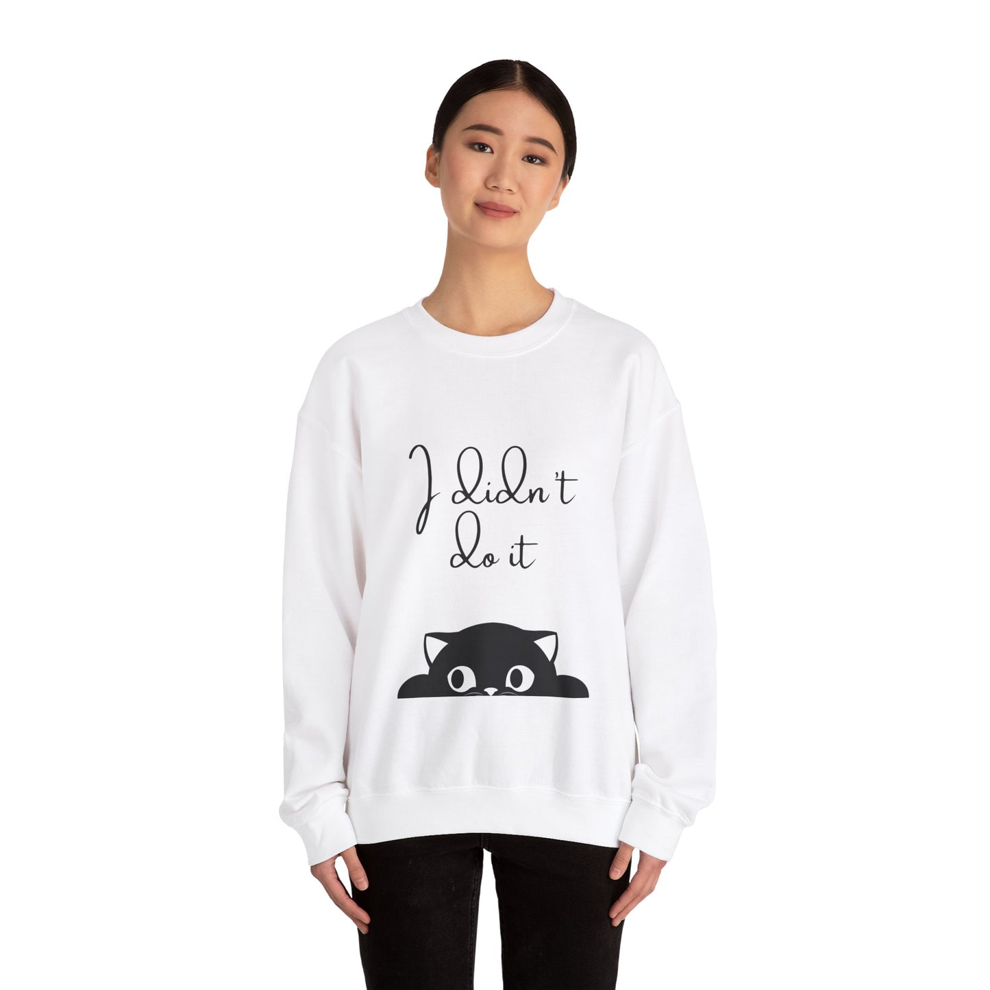I Didn't Do It  Crewneck Sweatshirt