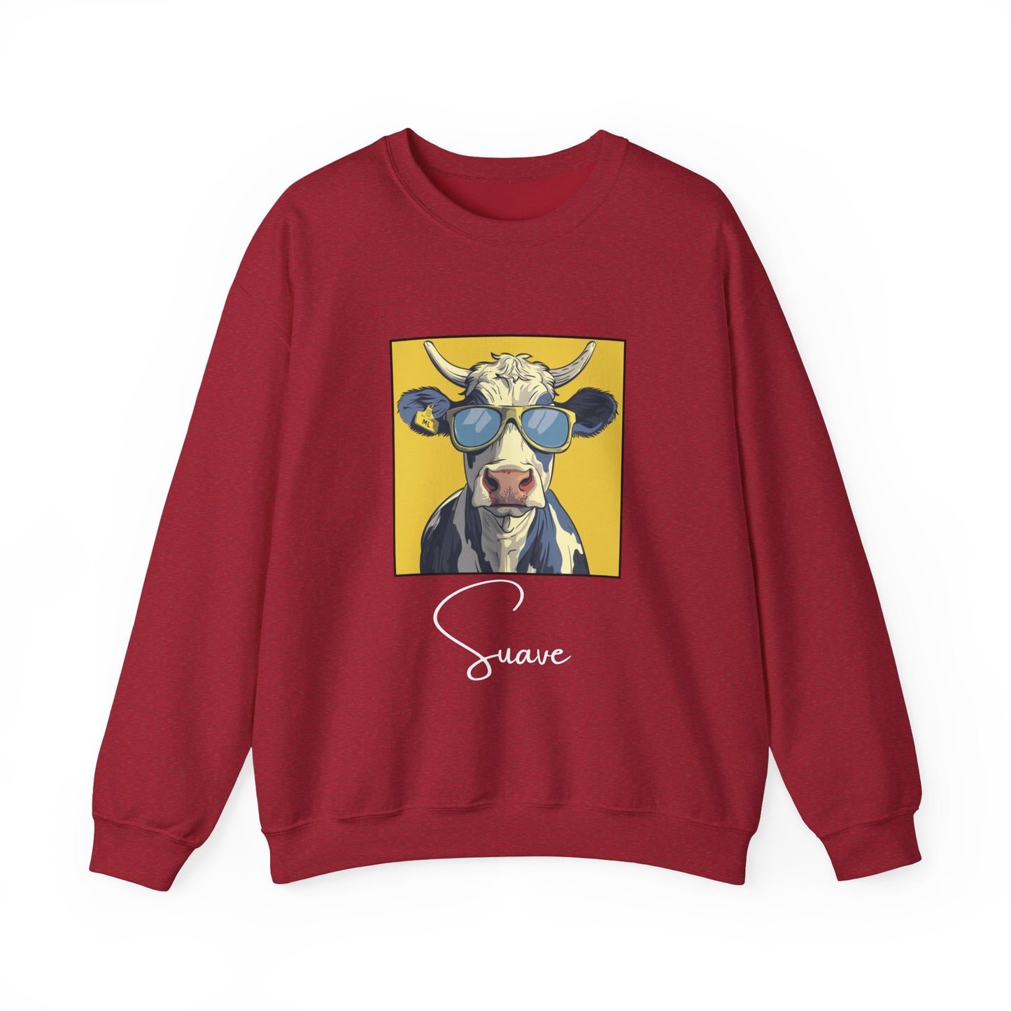Suave Cow Crewneck Sweatshirt