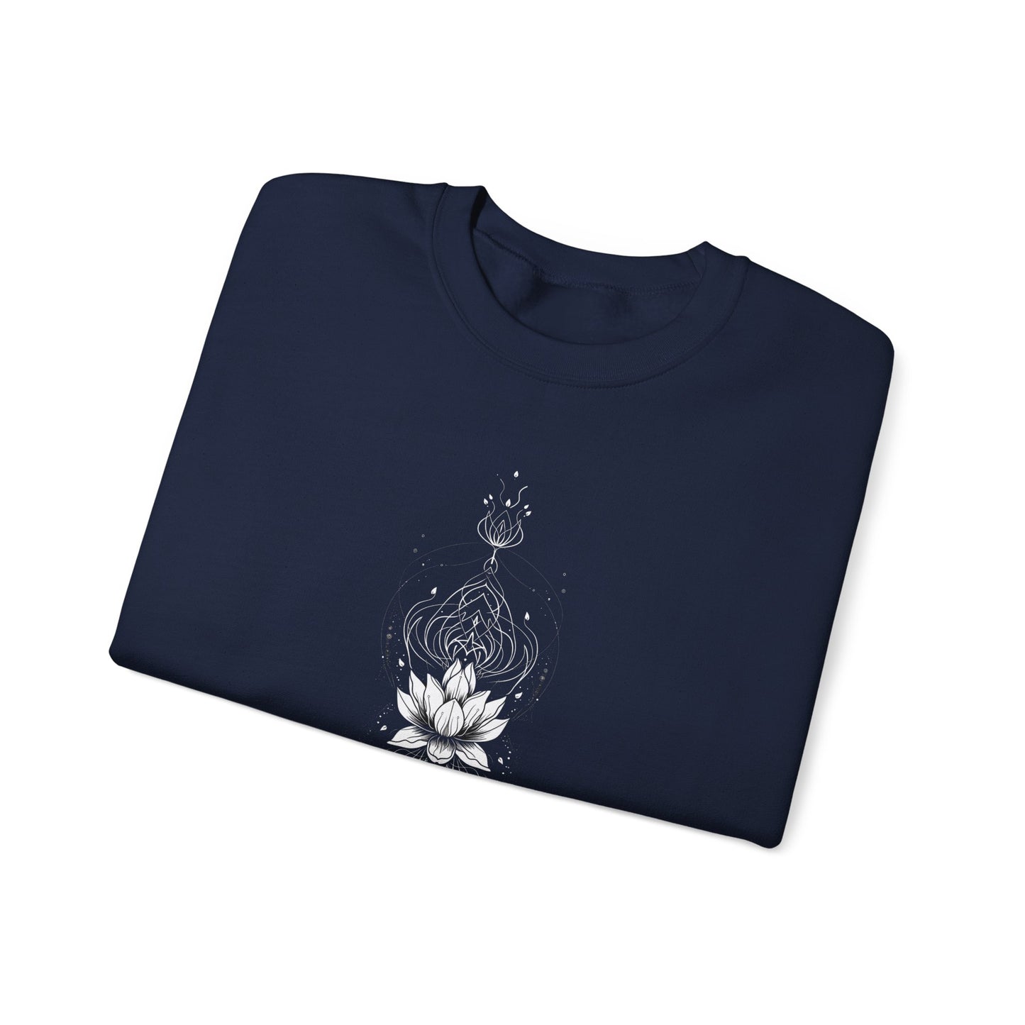 Lotus Unalome 1 Crewneck Sweatshirt