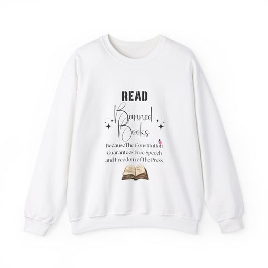 Read Banned Books Crewneck Sweatshirt