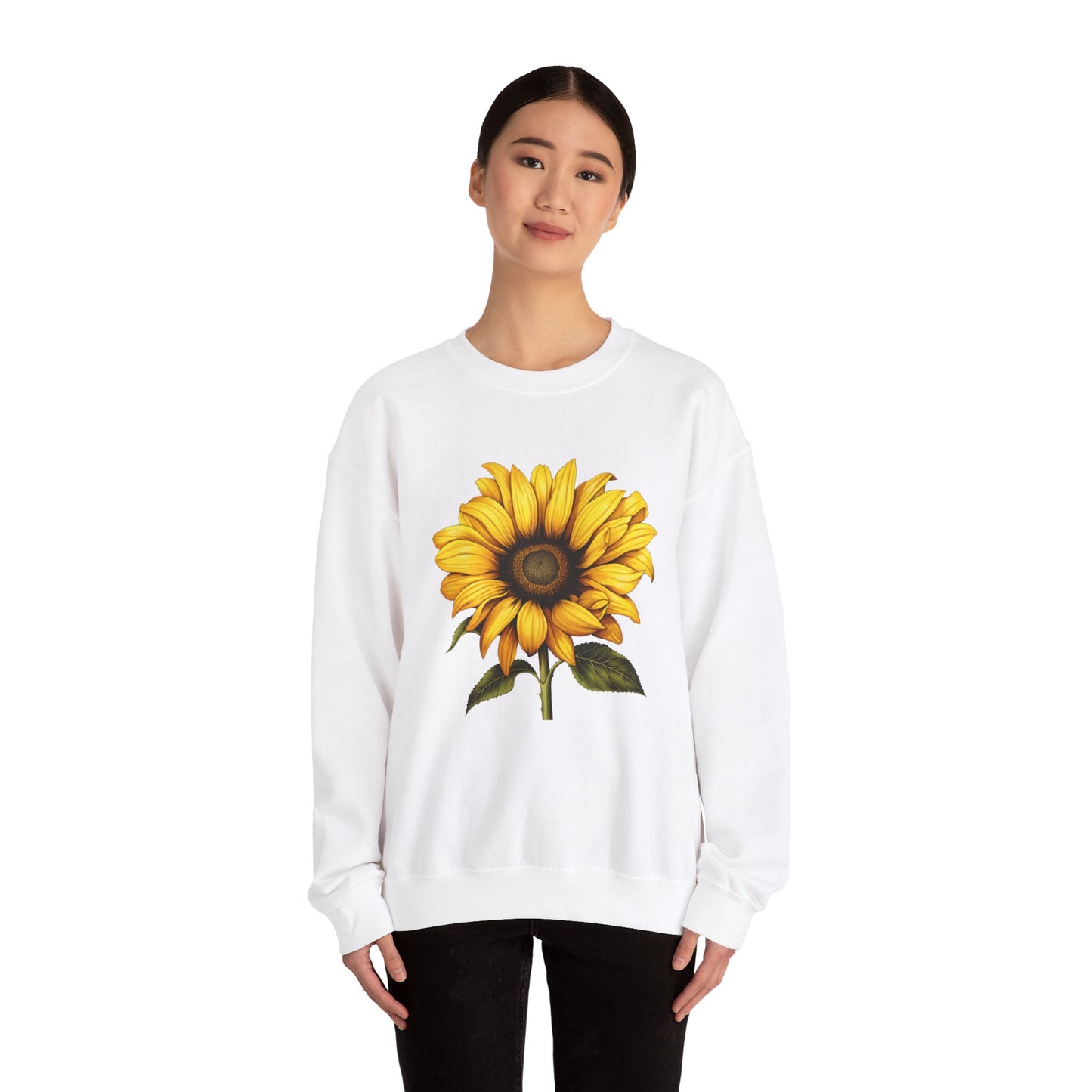 Sunflower Grunge Crewneck Sweatshirt