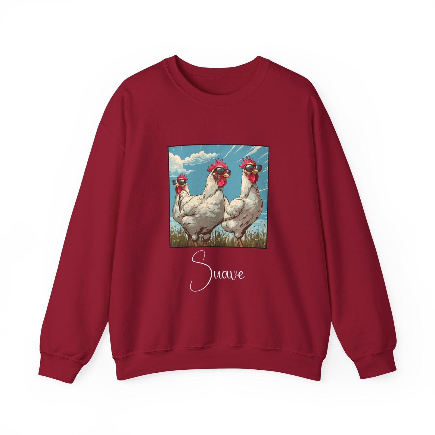Suave Chicken Crewneck Sweatshirt