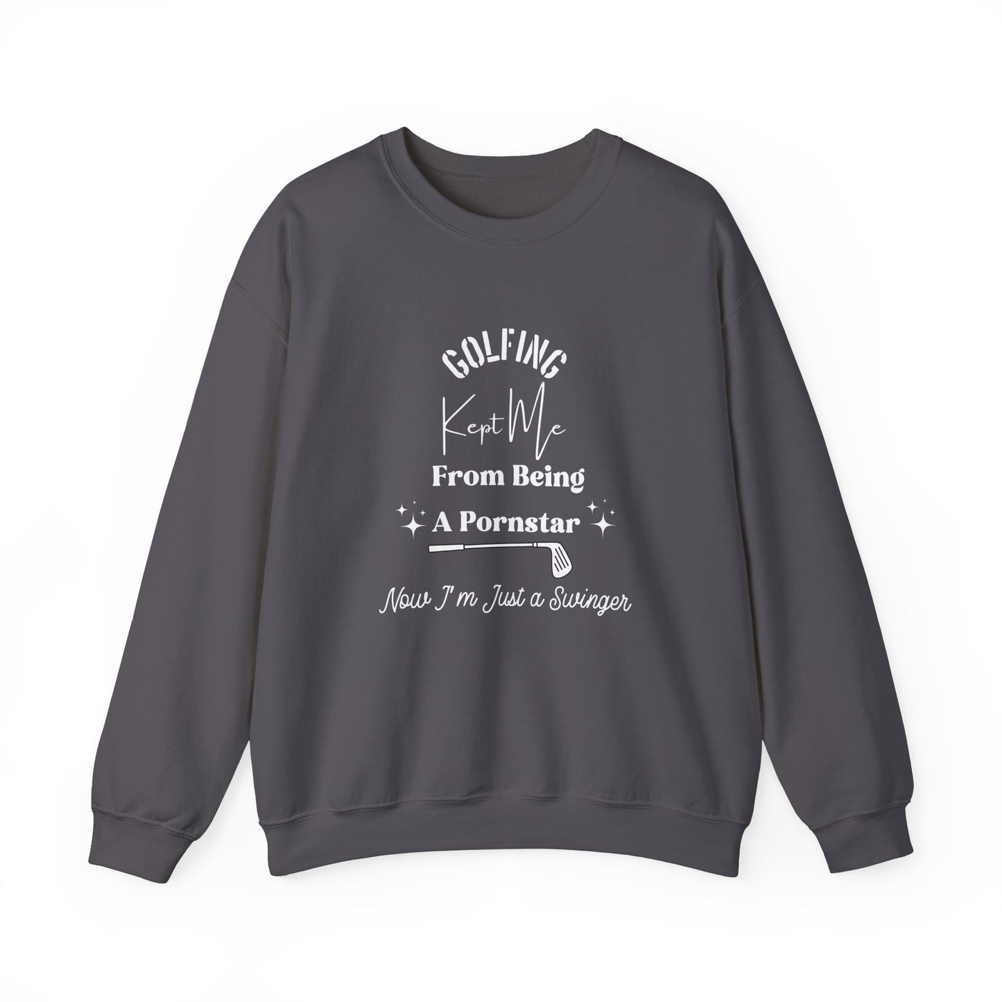 Golfing Pornstar Crewneck Sweatshirt