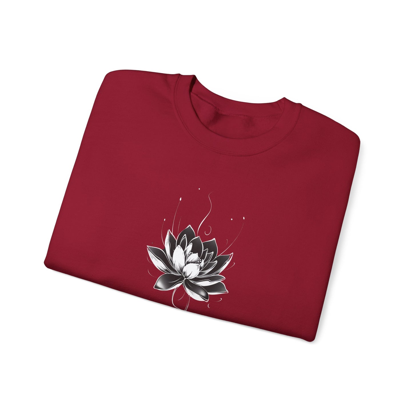 Lotus Flower Crewneck Sweatshirt